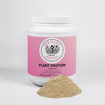 Her Daily Ritual Plant Protein (Vanilla) – Vegan Protein Powder for Muscle Recovery & Wellness