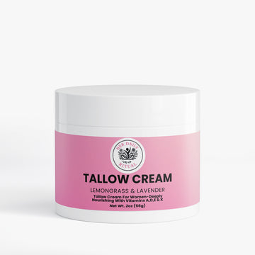 Her Daily Ritual Tallow Cream – Grass-Fed Moisturizer with Vitamins A, D, E & K