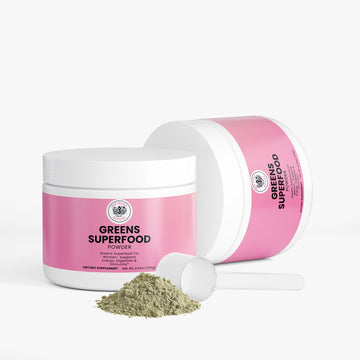 Her Daily Ritual Greens Powder – Superfood Blend with Spirulina, Barley Grass, Green Tea & Antioxidants