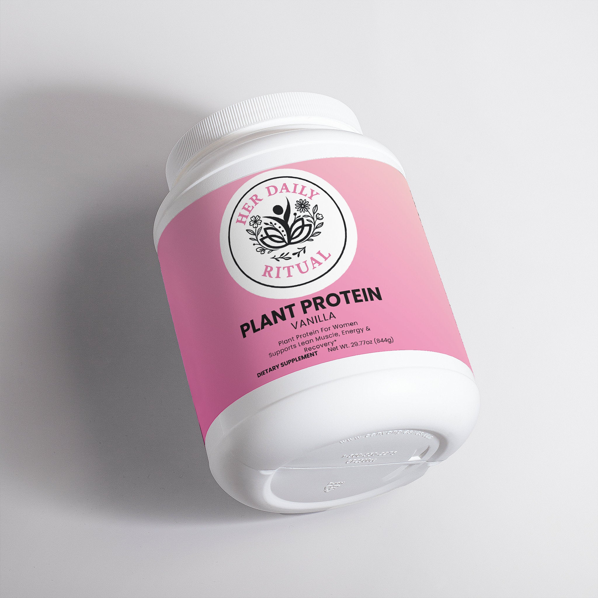 Her Daily Ritual Plant Protein (Vanilla) – Vegan Protein Powder for Muscle Recovery & Wellness