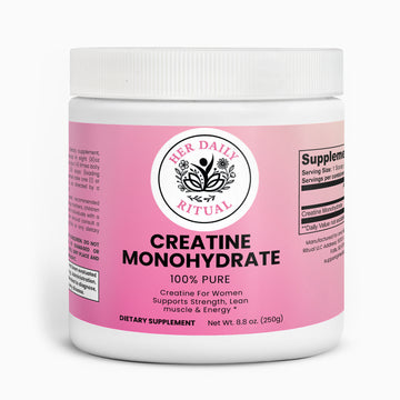 Her Daily Ritual Creatine Monohydrate – Muscle Strength, Endurance & Performance Support