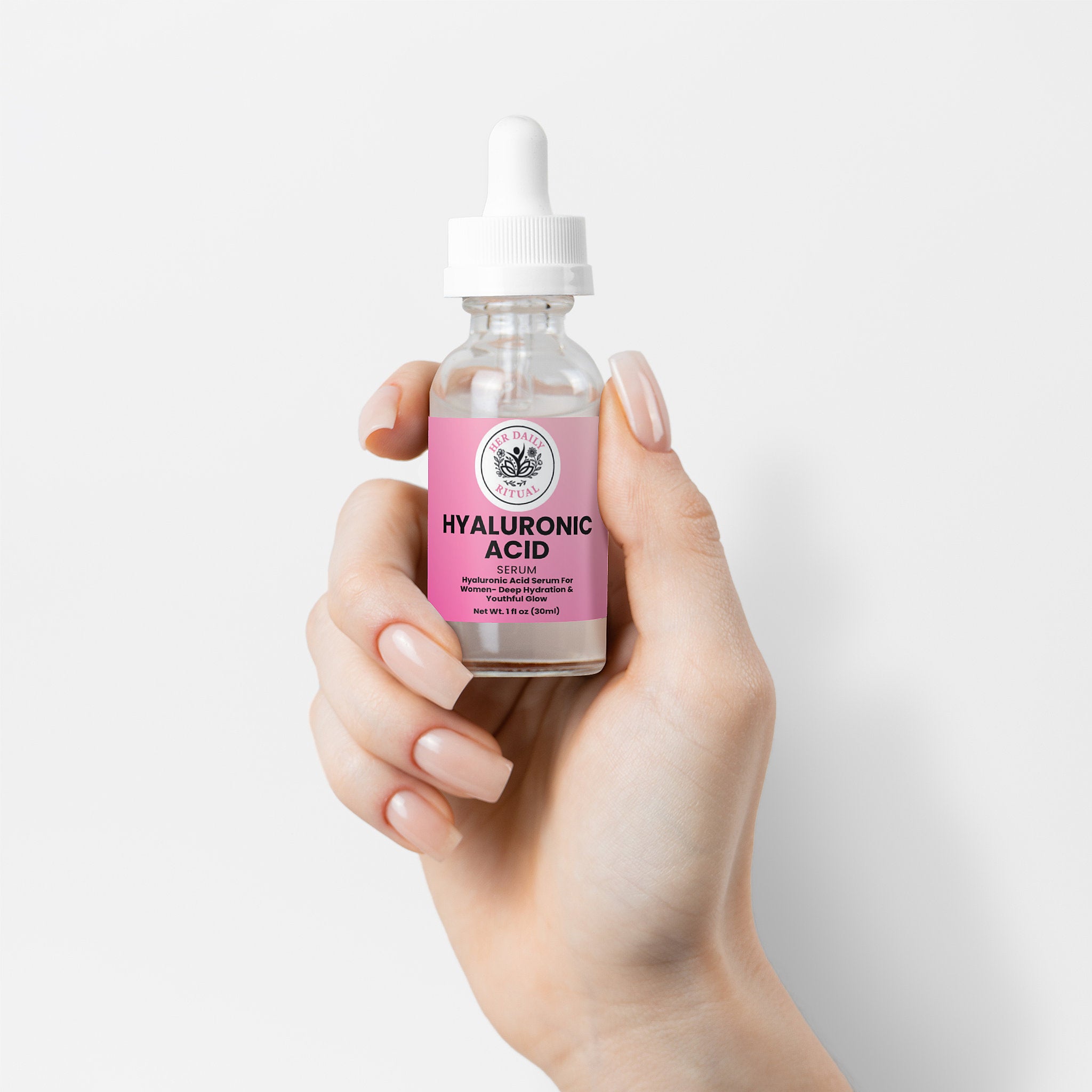 Her Daily Ritual Hyaluronic Acid Serum – 4 Types of Hyaluronic Acid for Intense Hydration & Skin Renewal