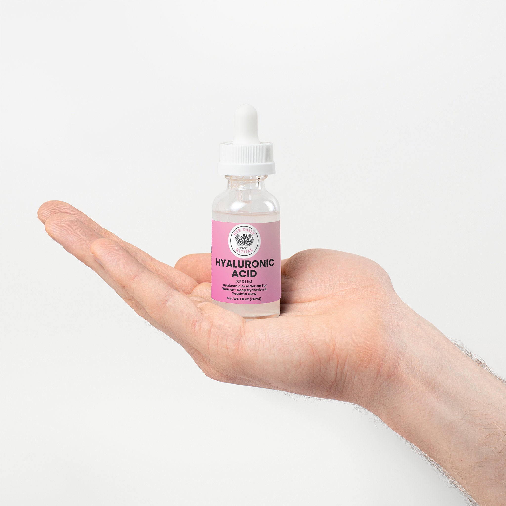 Her Daily Ritual Hyaluronic Acid Serum – 4 Types of Hyaluronic Acid for Intense Hydration & Skin Renewal