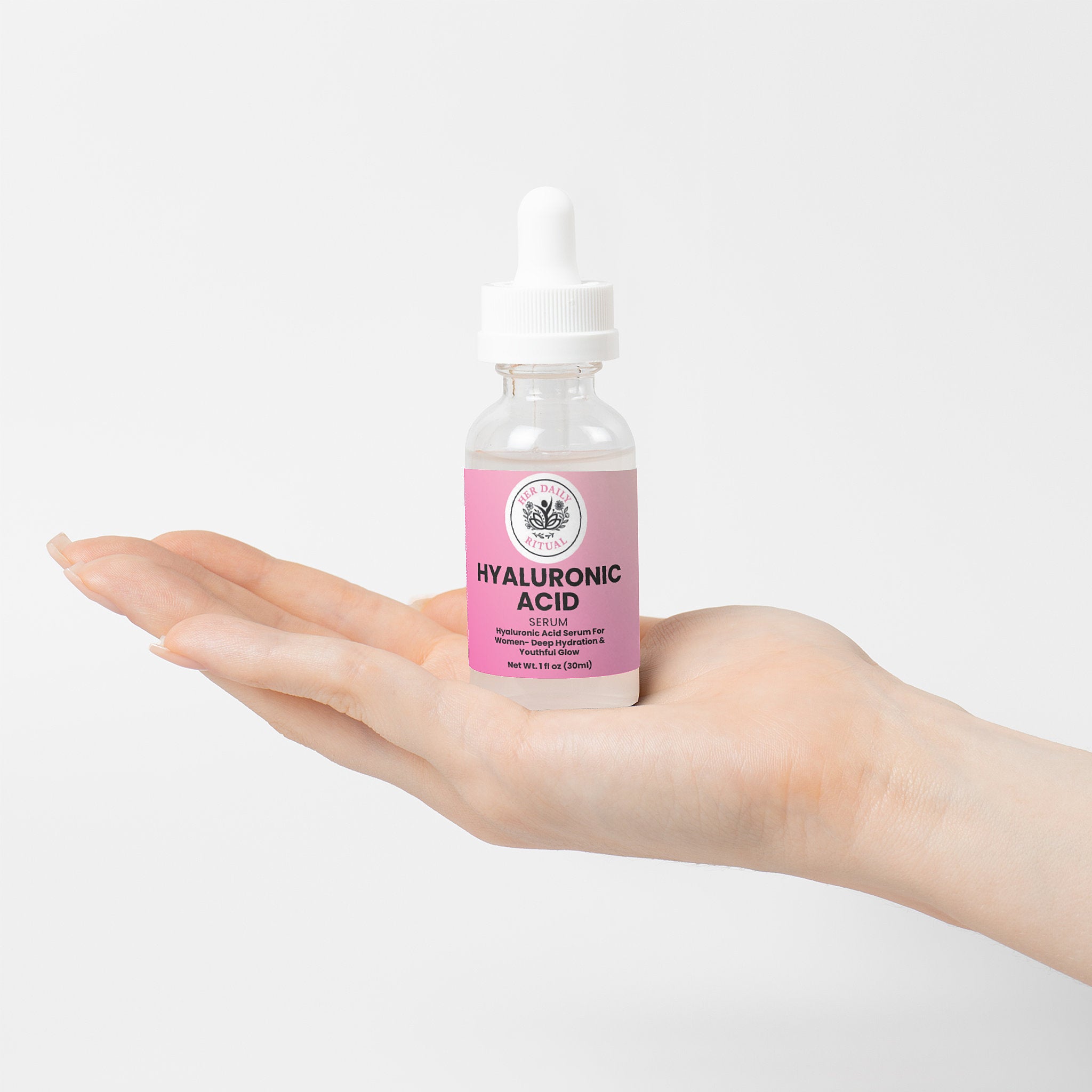 Her Daily Ritual Hyaluronic Acid Serum – 4 Types of Hyaluronic Acid for Intense Hydration & Skin Renewal
