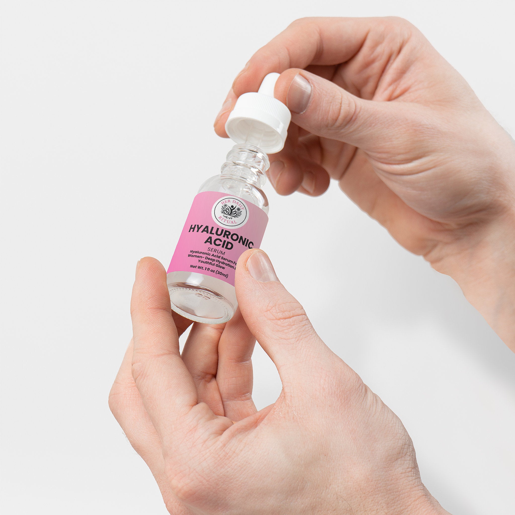 Her Daily Ritual Hyaluronic Acid Serum – 4 Types of Hyaluronic Acid for Intense Hydration & Skin Renewal