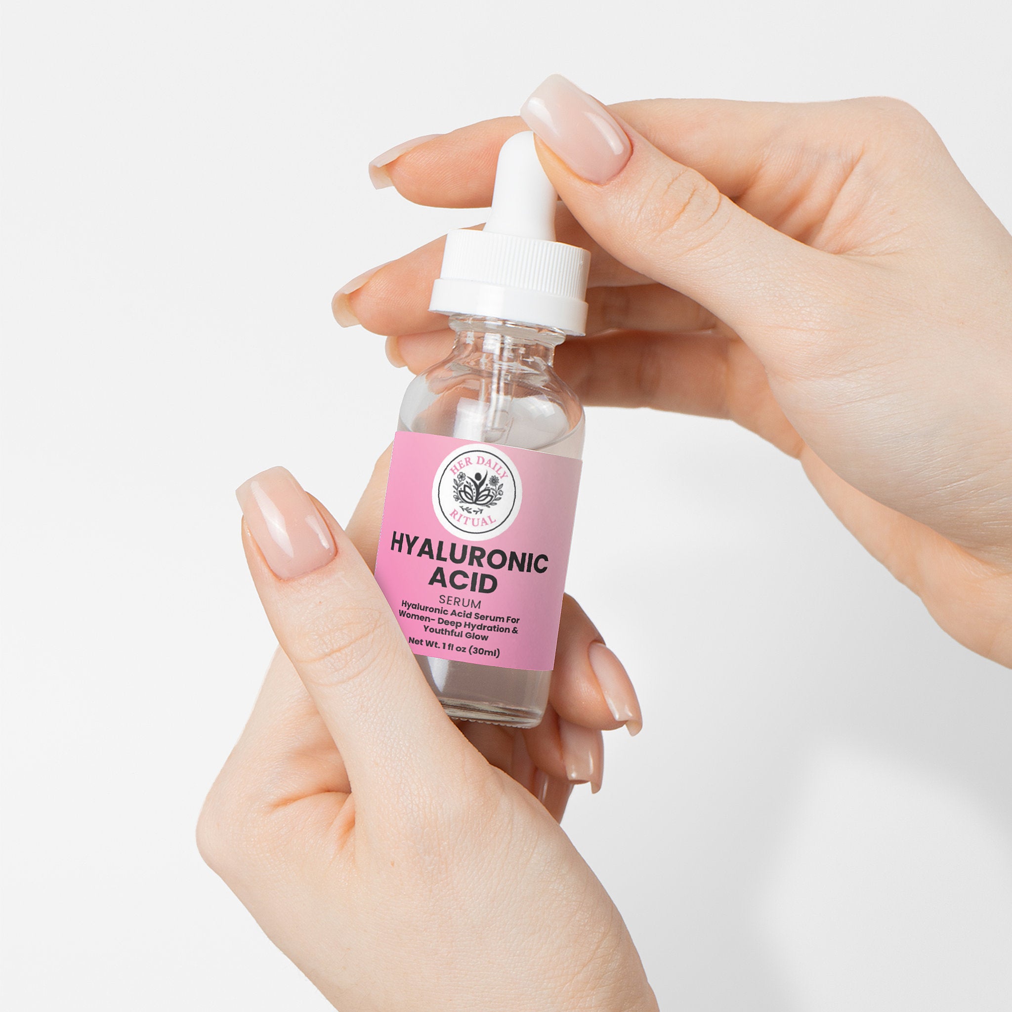 Her Daily Ritual Hyaluronic Acid Serum – 4 Types of Hyaluronic Acid for Intense Hydration & Skin Renewal