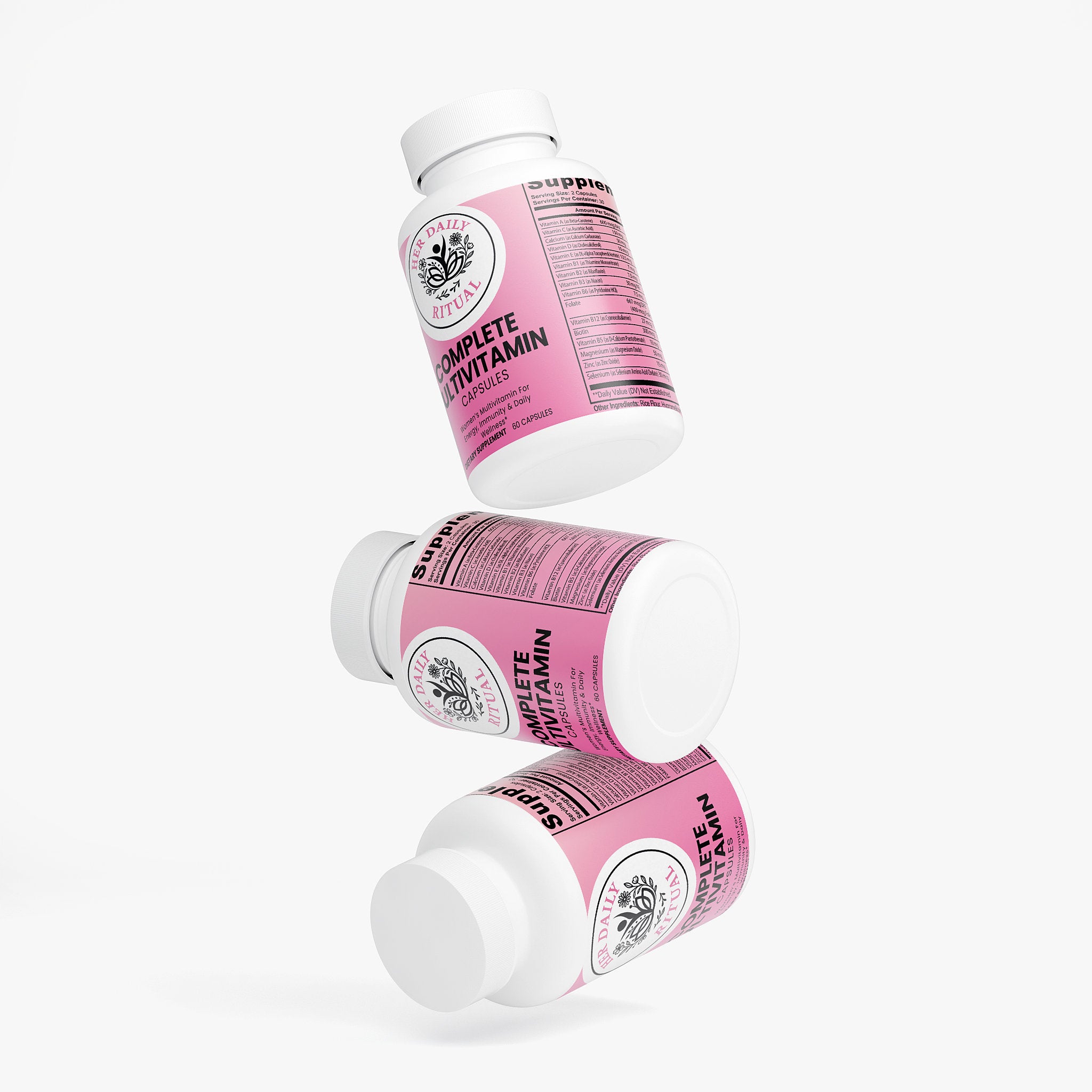 Her Daily Ritual Multivitamin – Complete Daily Wellness with Antioxidants & Herbal Support