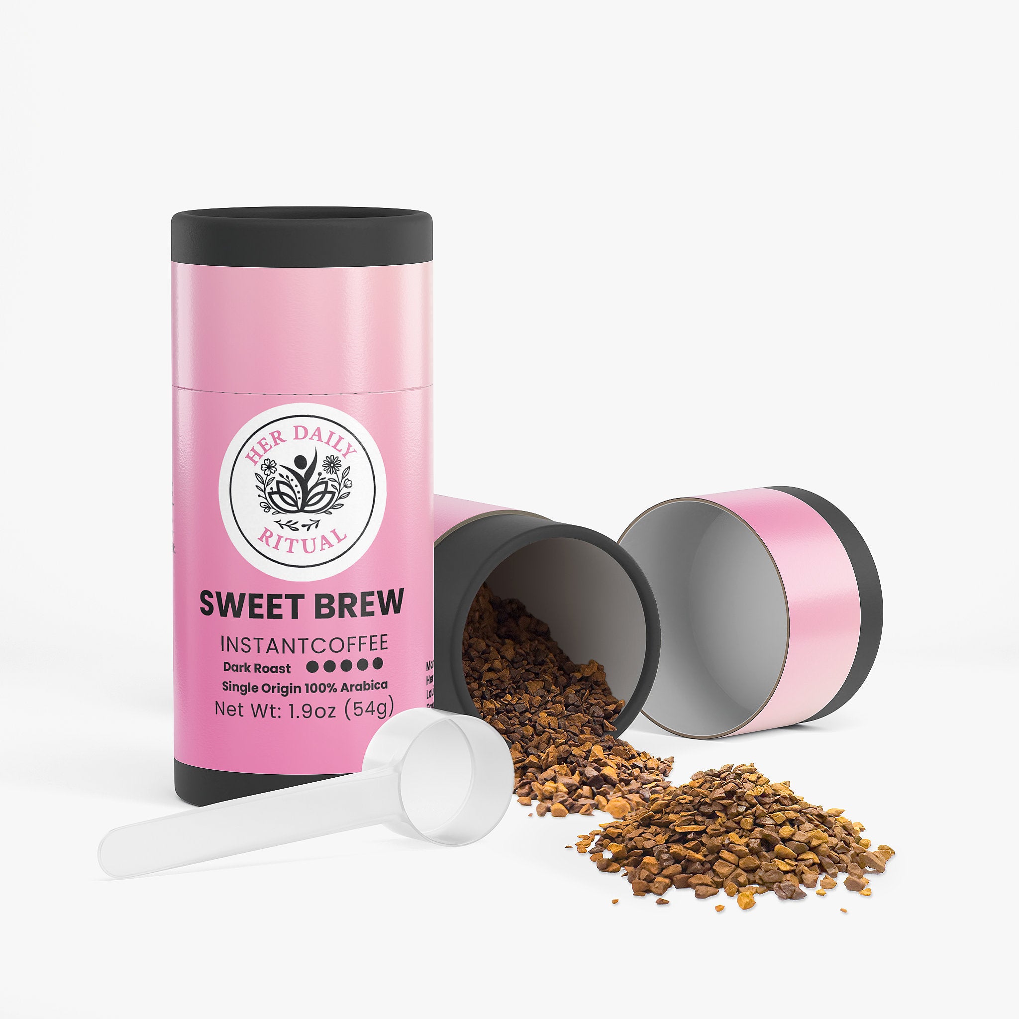 Her Daily Ritual Sweet Brew Instant Coffee (Dark Roast)