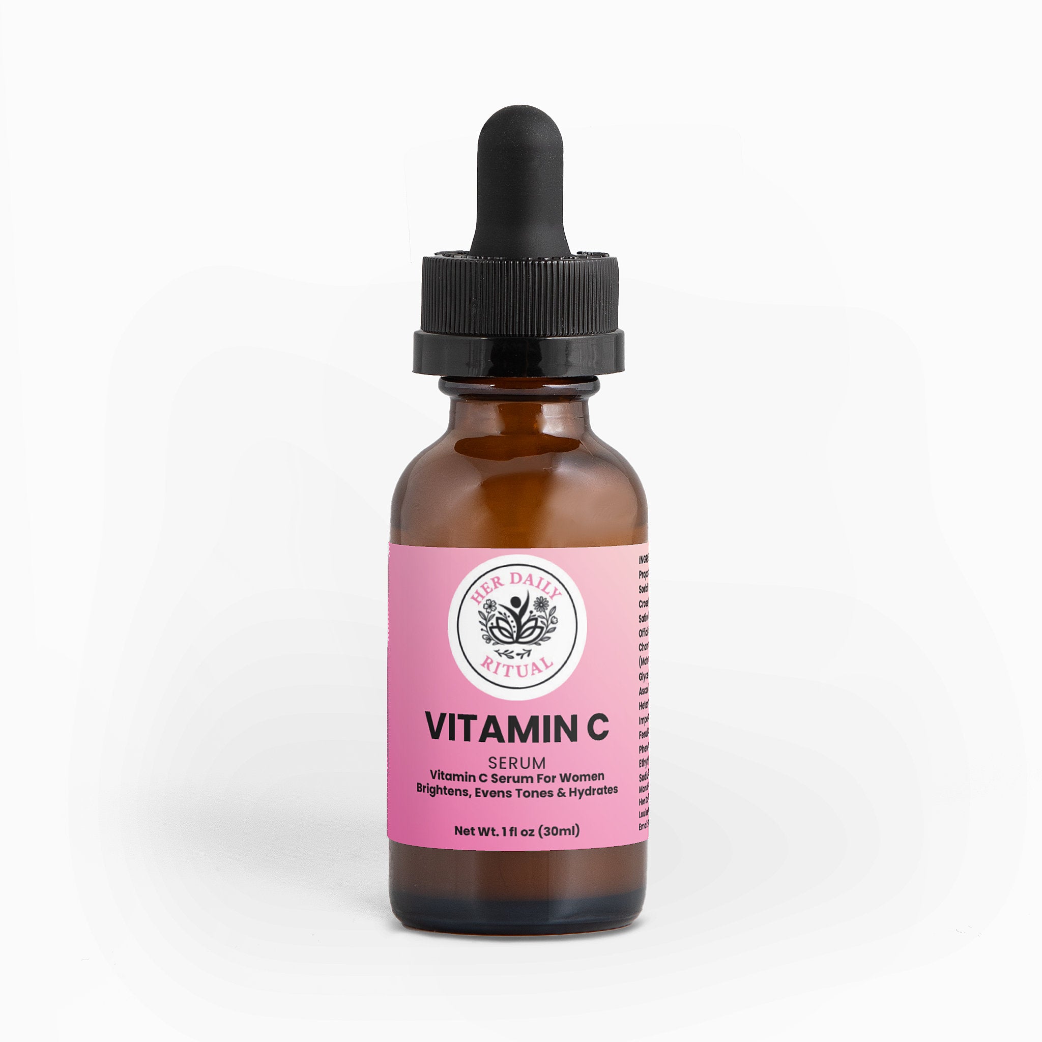Her Daily Ritual Vitamin C Serum – Brightening & Anti-Aging with Ferulic Acid & Botanicals