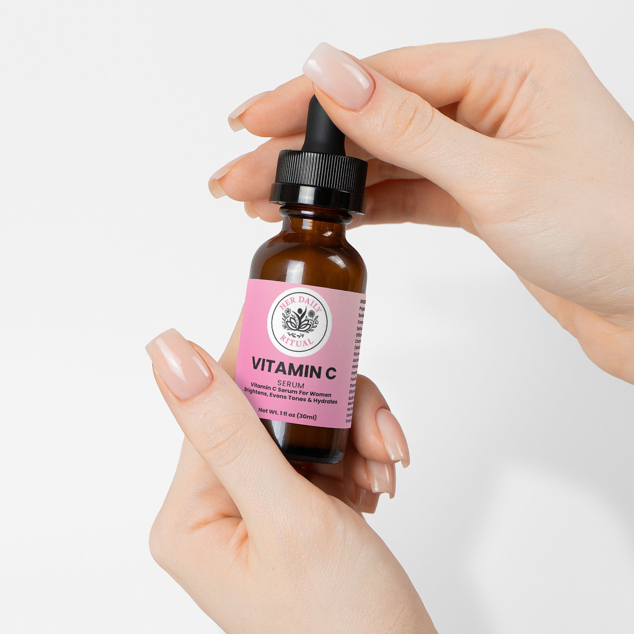 Her Daily Ritual Vitamin C Serum – Brightening & Anti-Aging with Ferulic Acid & Botanicals