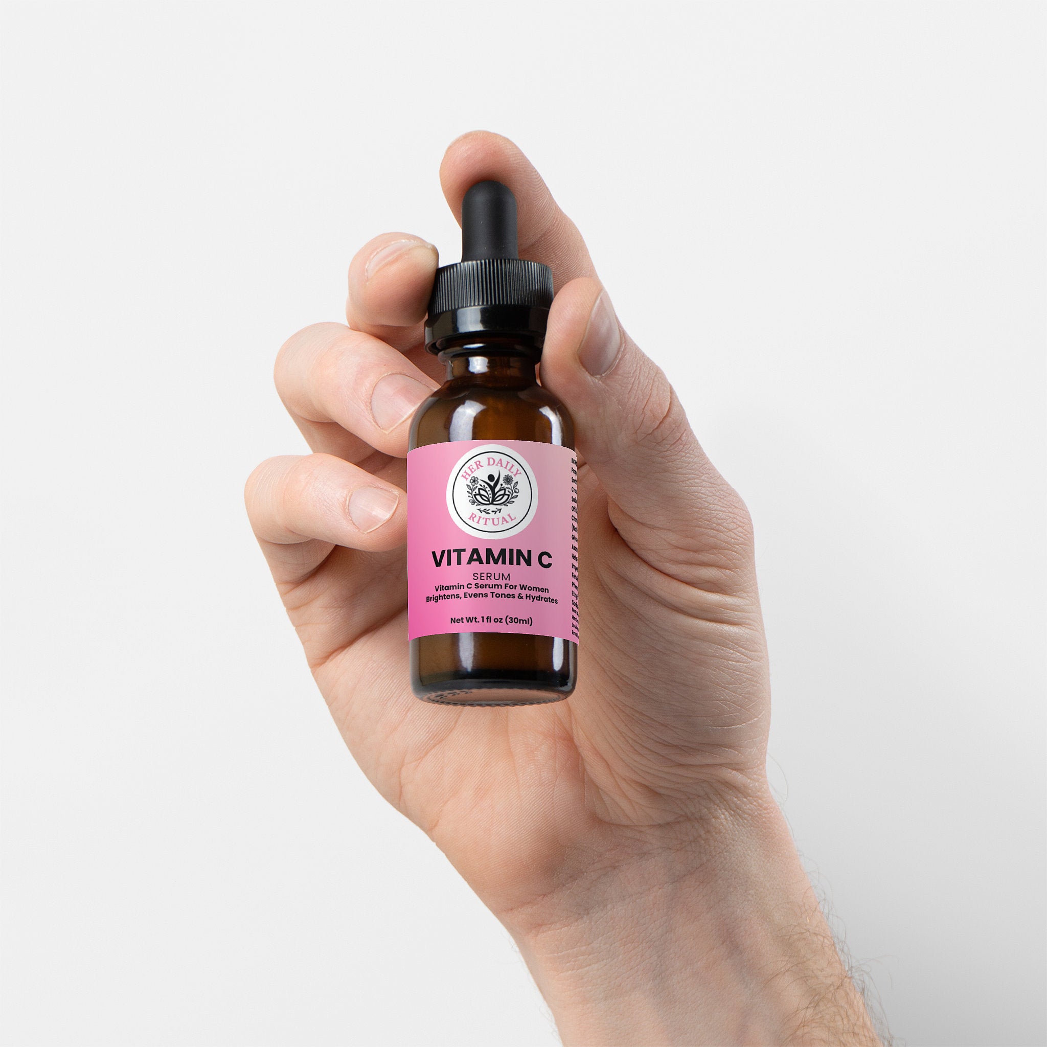 Her Daily Ritual Vitamin C Serum – Brightening & Anti-Aging with Ferulic Acid & Botanicals