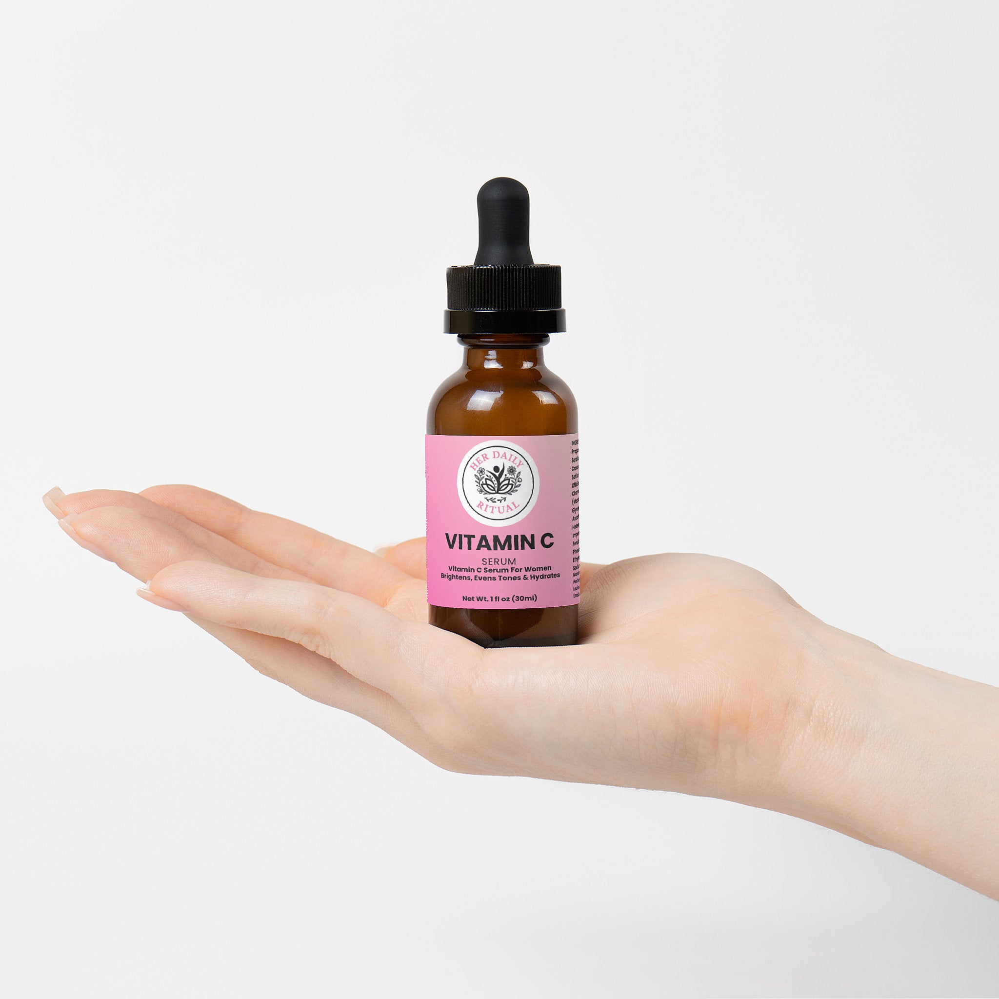 Her Daily Ritual Vitamin C Serum – Brightening & Anti-Aging with Ferulic Acid & Botanicals
