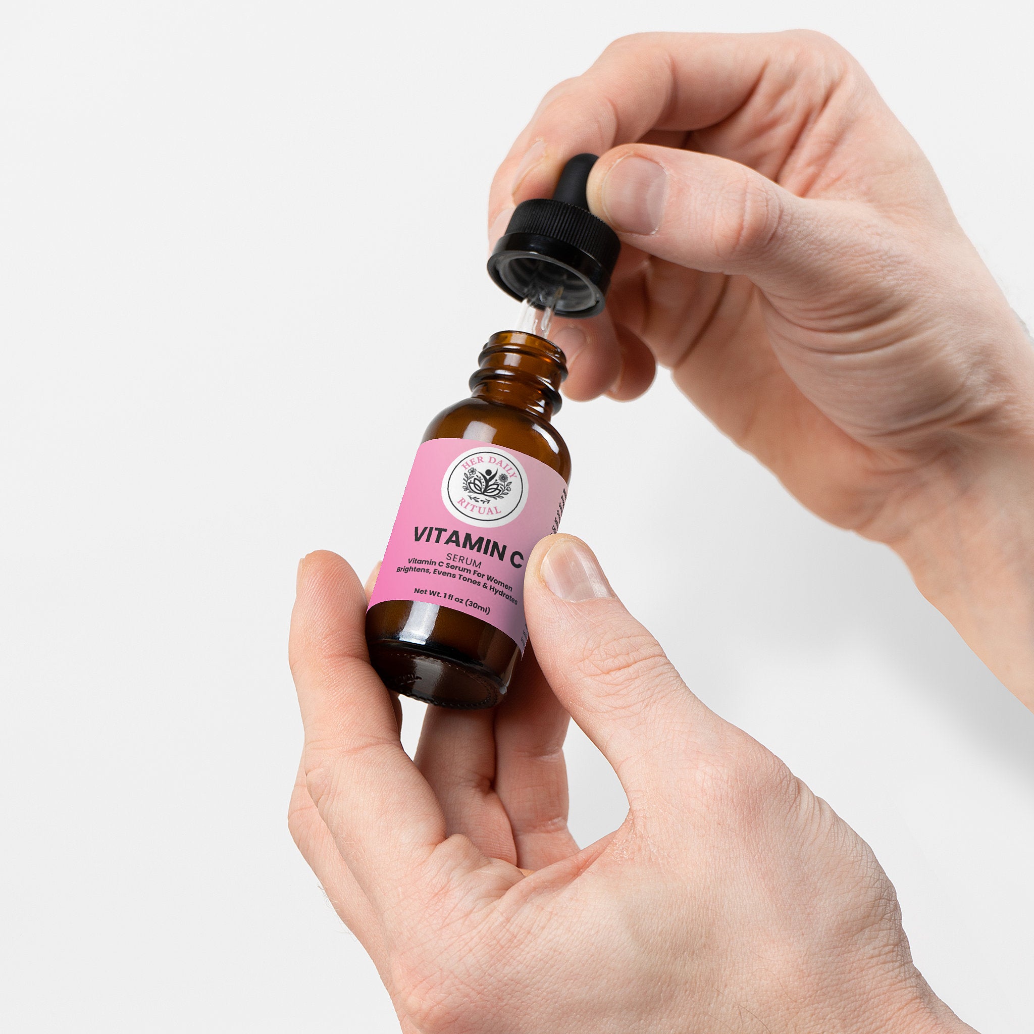 Her Daily Ritual Vitamin C Serum – Brightening & Anti-Aging with Ferulic Acid & Botanicals