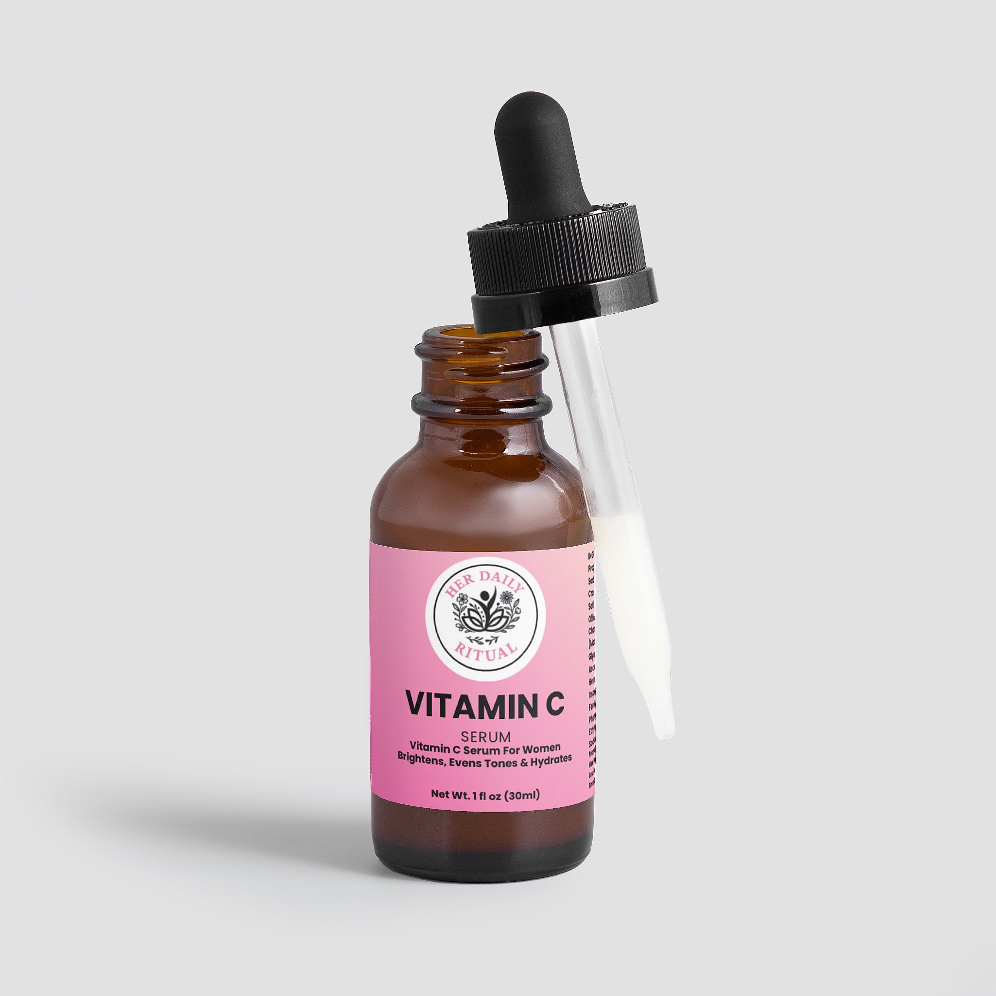 Her Daily Ritual Vitamin C Serum – Brightening & Anti-Aging with Ferulic Acid & Botanicals