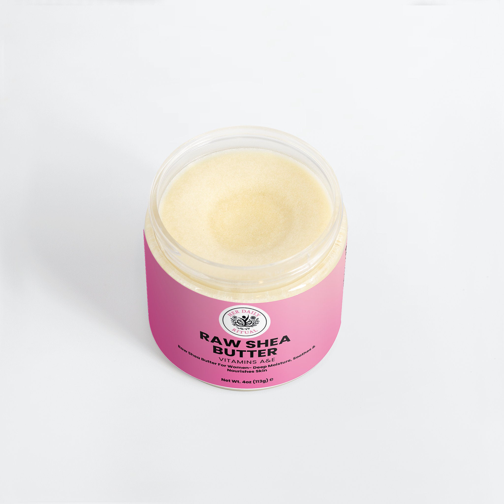 Her Daily Ritual Organic Raw Shea Butter – Unrefined, Vegan & Multi-Purpose Moisturizer