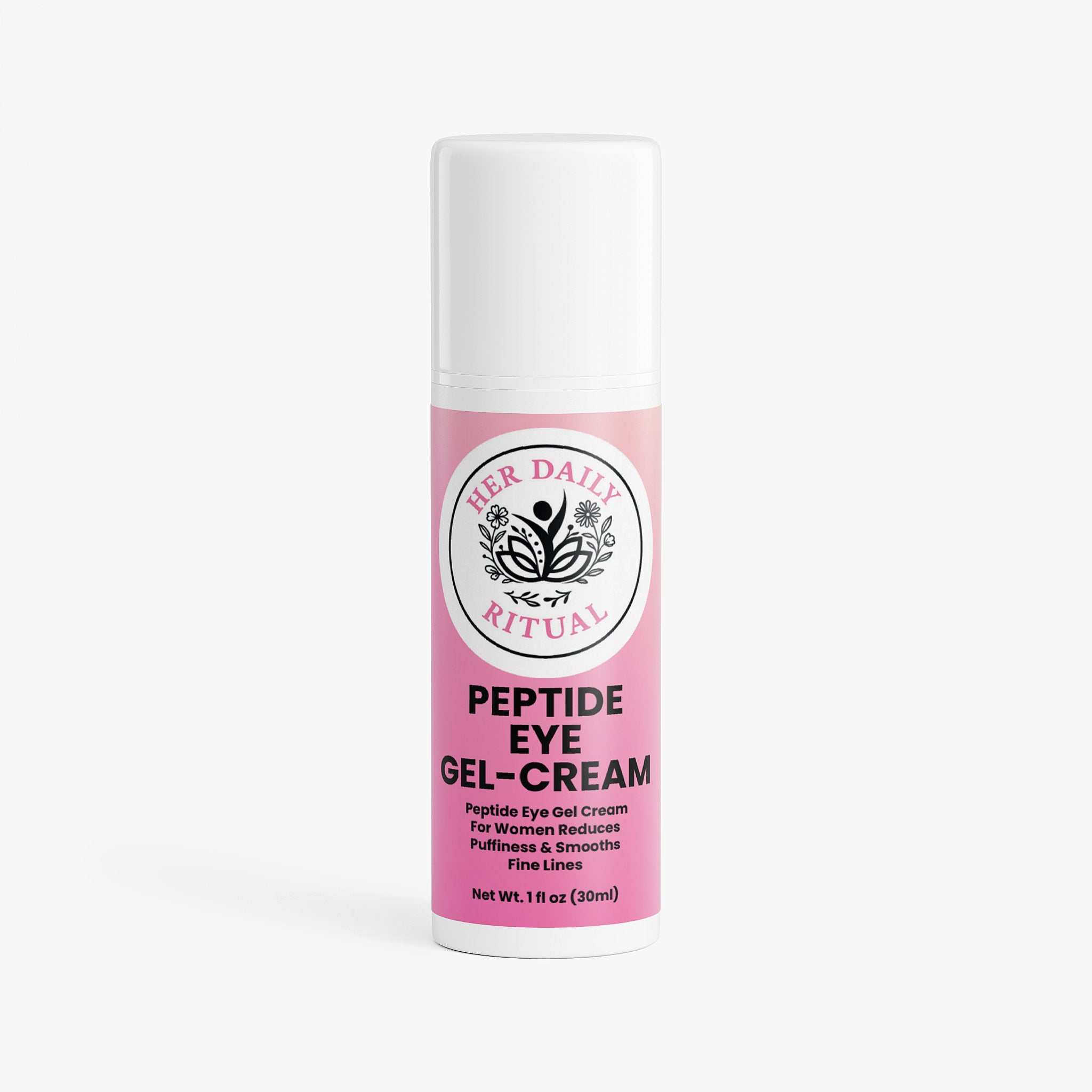 Her Daily Ritual Peptide Eye Gel-Cream – Puffiness & Fine Line Support with Hyaluronic Acid
