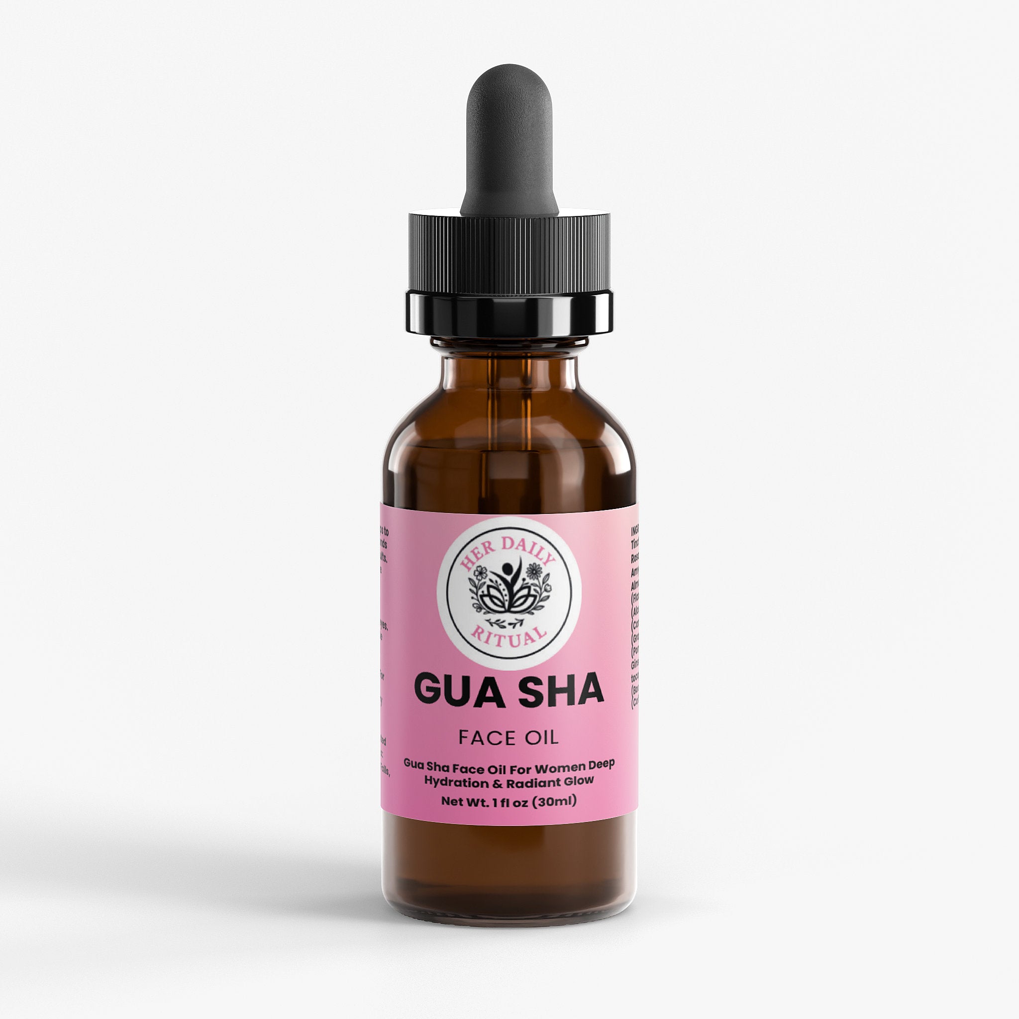 Her Daily Ritual Gua Sha Face Oil – Botanical Blend with Rosehip, Vitamin E & Pomegranate