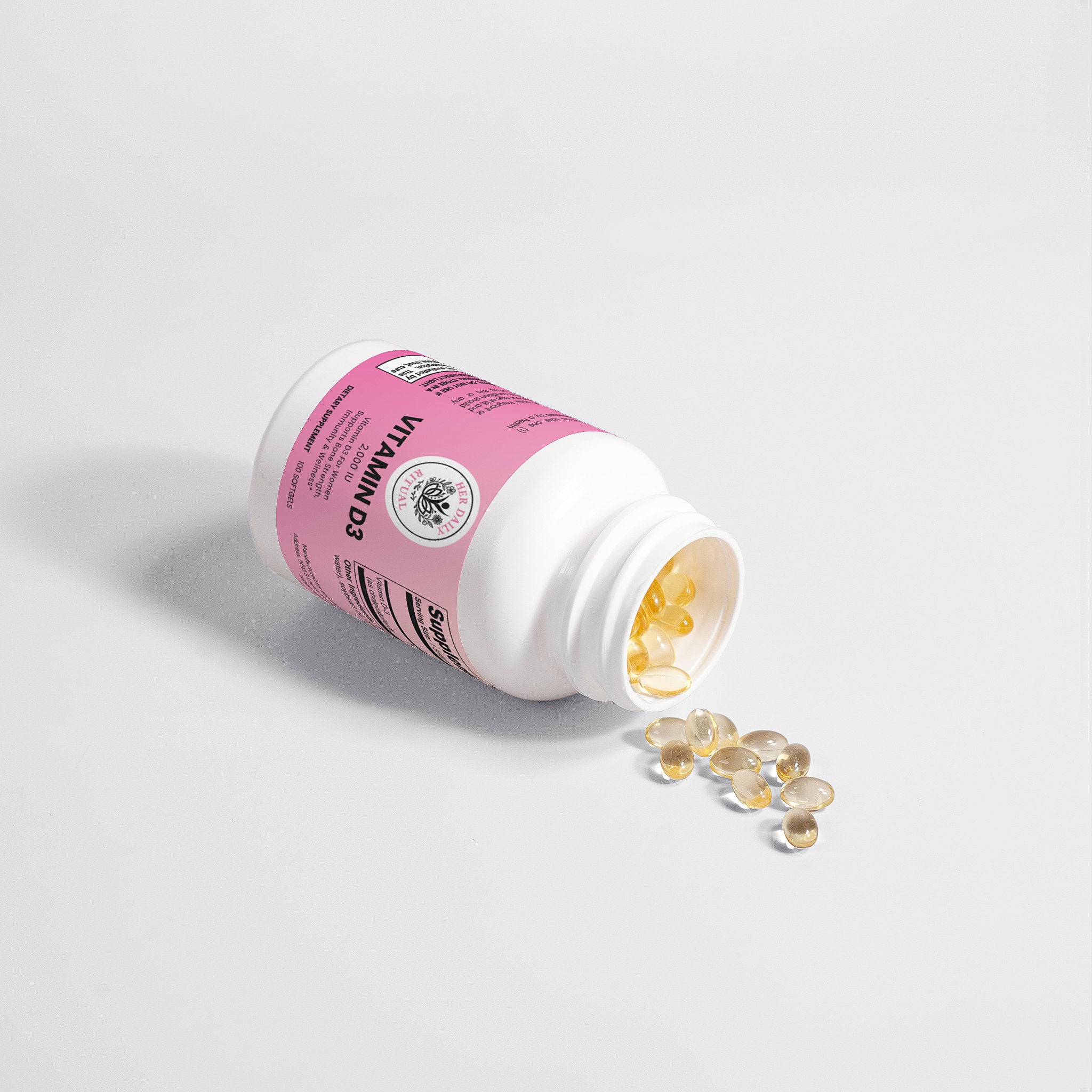 Her Daily Ritual Vitamin D3 – Bone, Teeth, Muscle & Energy Support