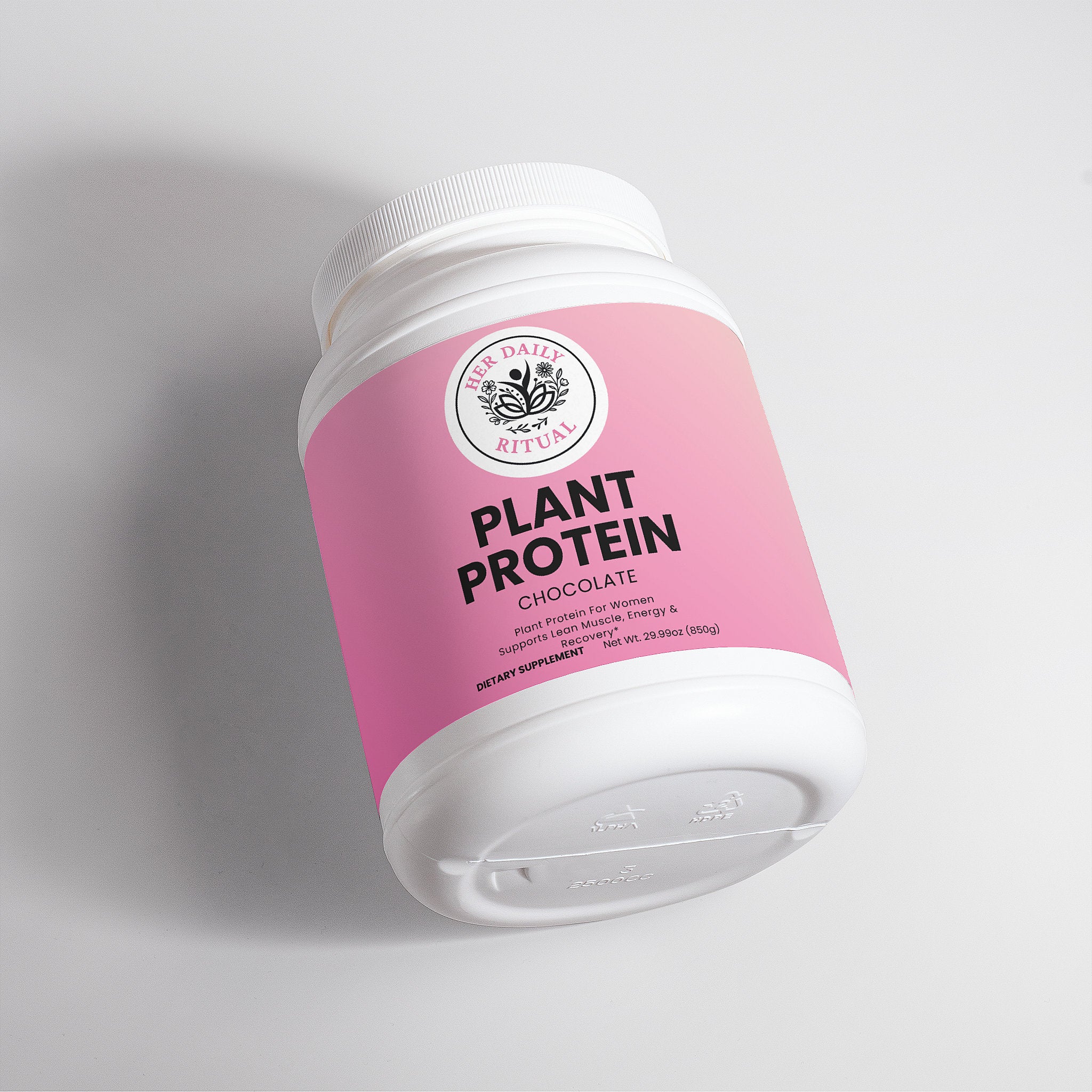 Her Daily Ritual Plant Protein (Chocolate) – Vegan Protein Powder for Recovery, Energy & Wellness