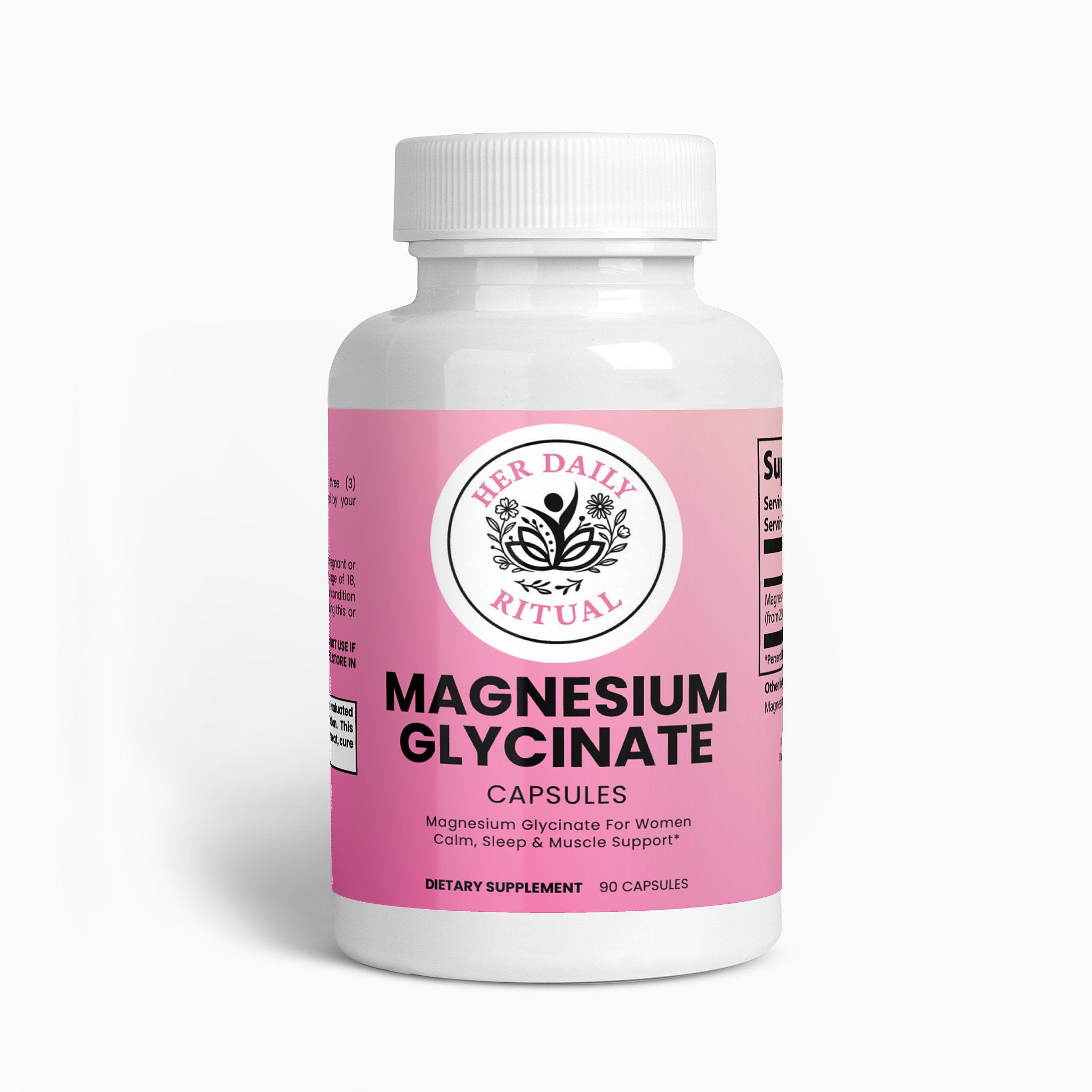 Her Daily Ritual Magnesium Glycinate – Relaxation, Sleep & Blood Pressure Support
