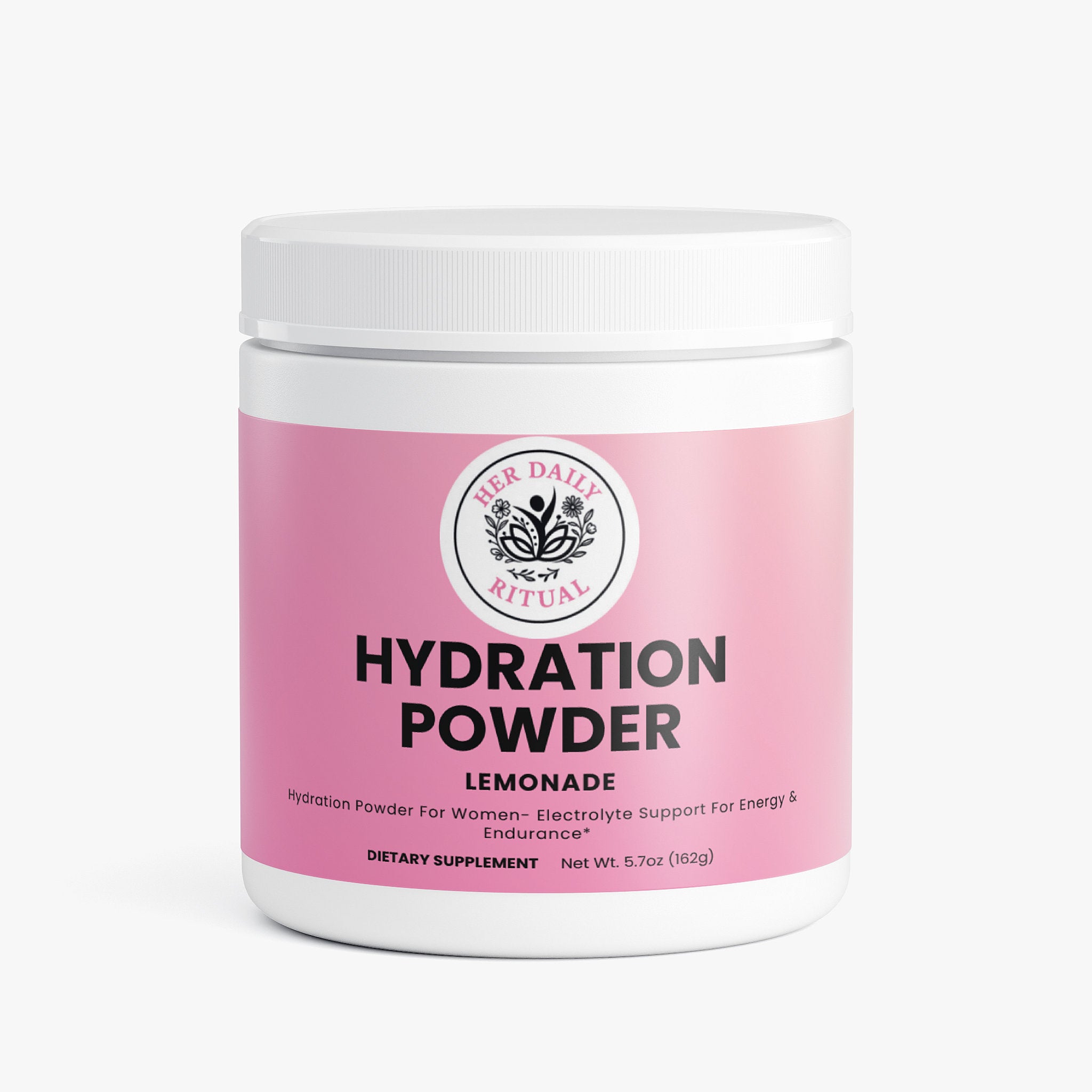 Her Daily Ritual Lemonade HYDRATION – Electrolyte Drink Mix for Clean Daily Hydration & Endurance