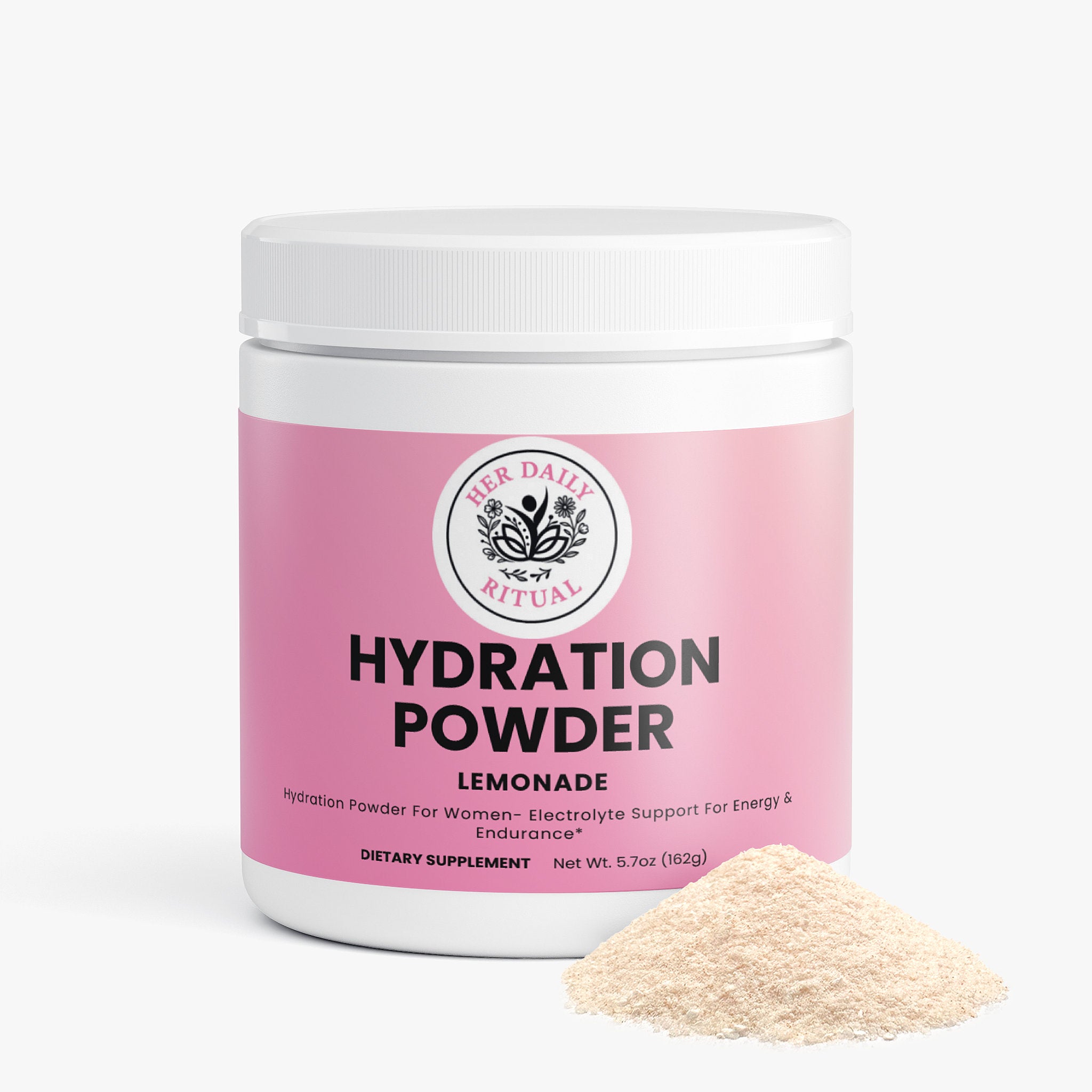 Her Daily Ritual Lemonade HYDRATION – Electrolyte Drink Mix for Clean Daily Hydration & Endurance