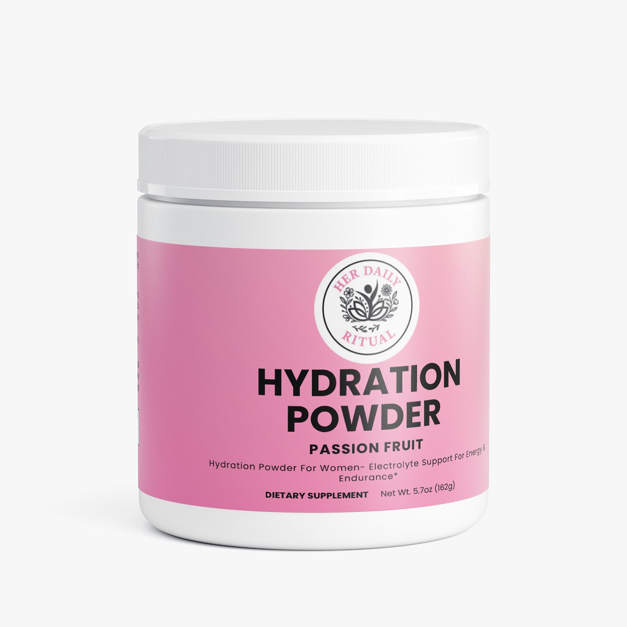 Her Daily Ritual Passion Fruit HYDRATION – Electrolyte Drink Mix for Clean Daily Hydration & Endurance