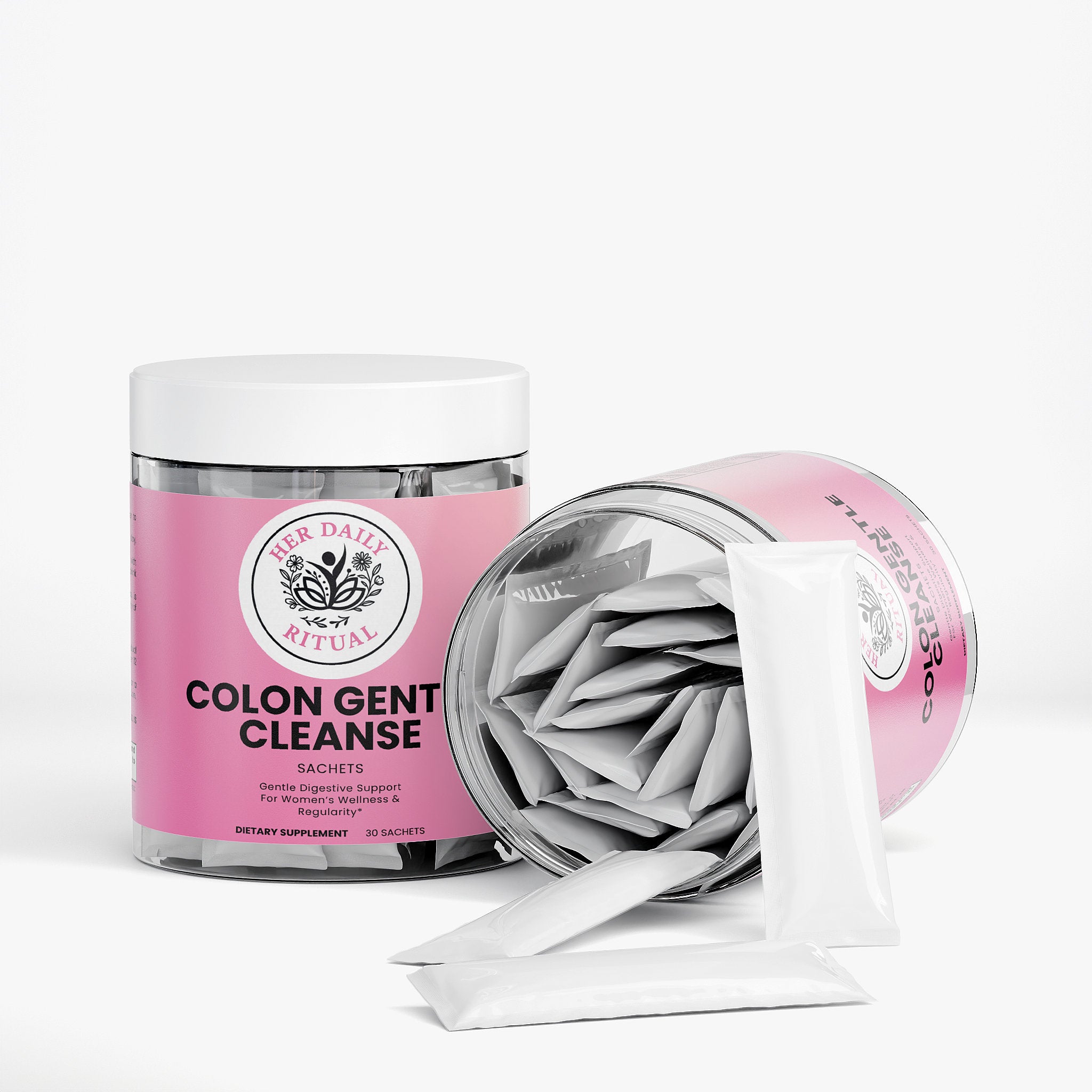 Her Daily Ritual Colon Cleanser – Fiber & Digestive Enzyme Blend for Regularity & Digestive Health