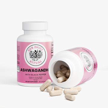 Her Daily Ritual Ashwagandha Capsules – Natural Stress Relief, Calm Energy & Focus Support