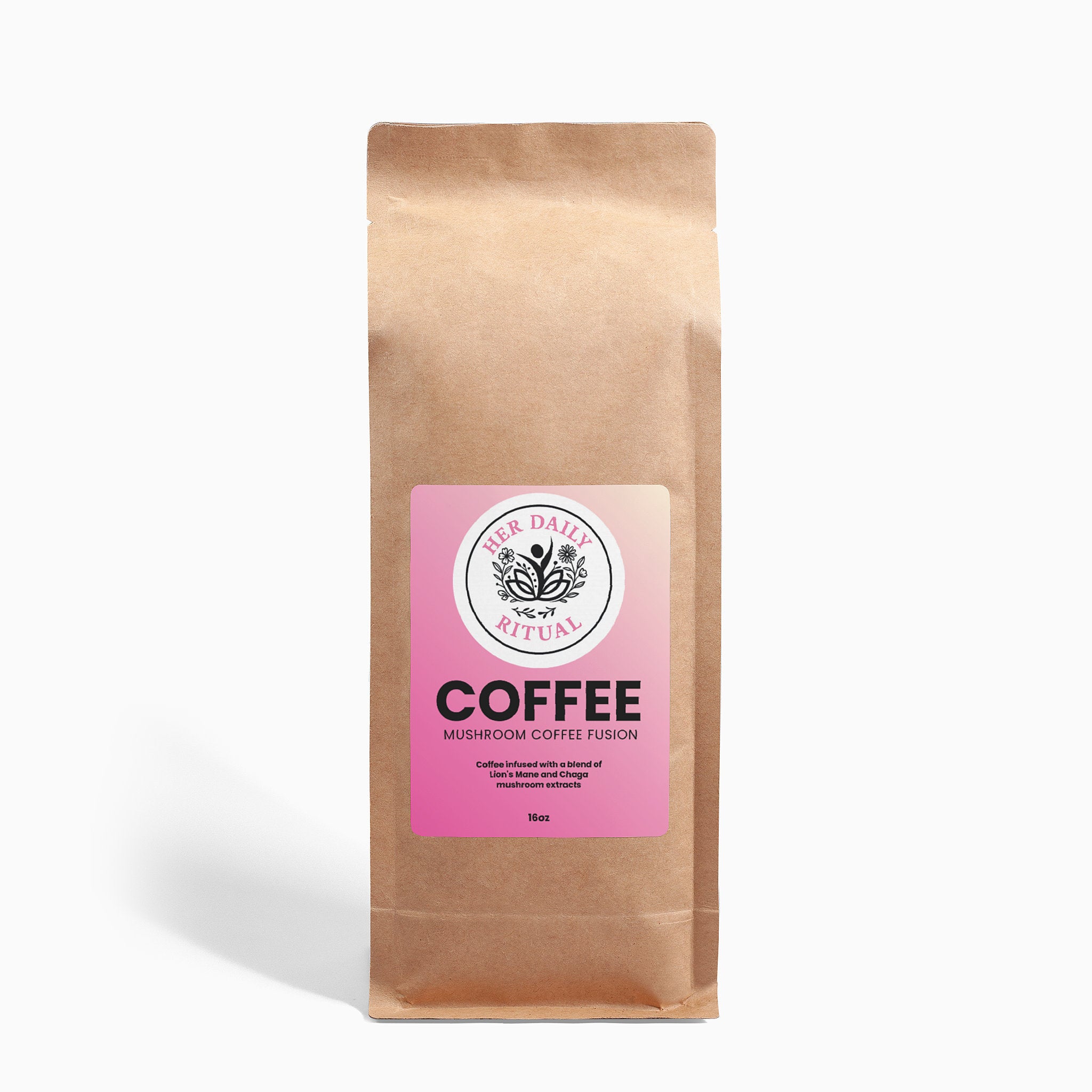 Her Daily Coffee: Chaga + Lion’s Mane Mushroom Blend