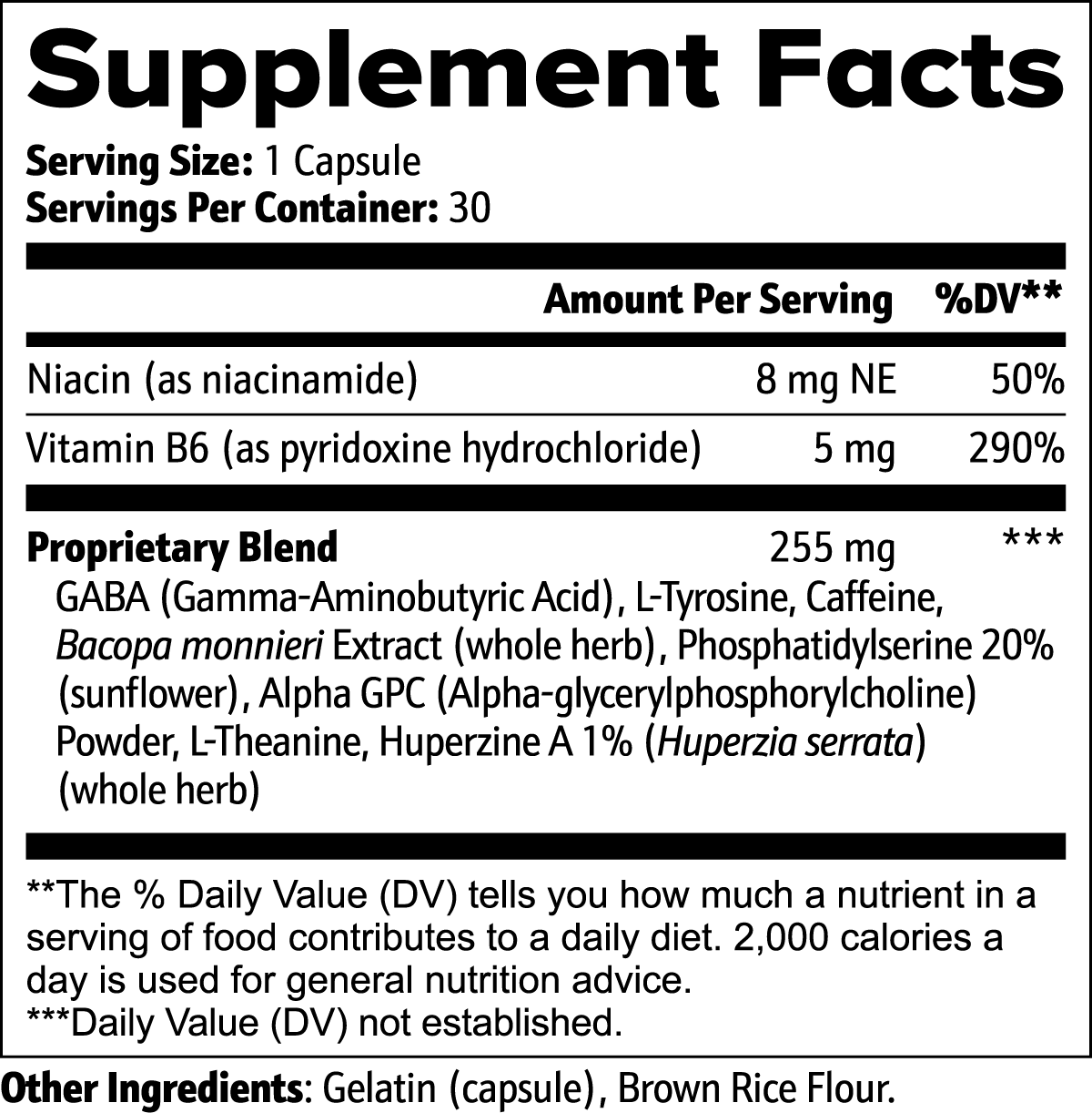 Her Daily Ritual Cognitive Enhancement Capsules – Focus, Memory & Mental Clarity Support