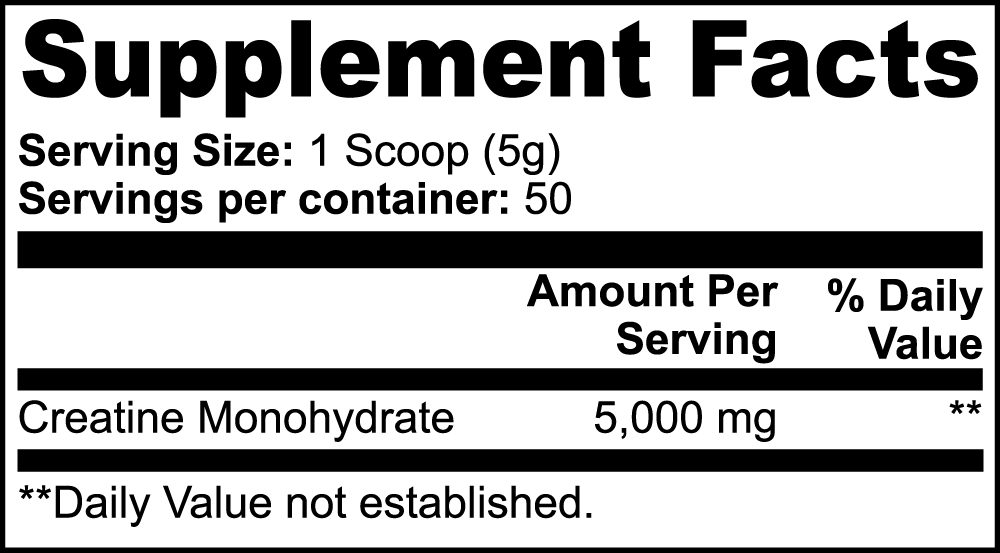 Her Daily Ritual Creatine Monohydrate – Muscle Strength, Endurance & Performance Support