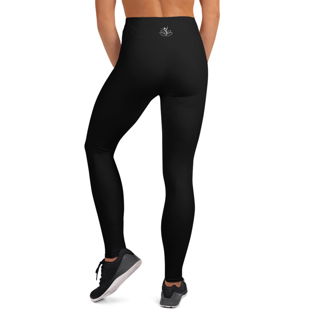 Her Daily Ritual™ Black High - Waist Yoga Leggings – Women’s Workout & Pilates Activewear - Her Daily Ritual