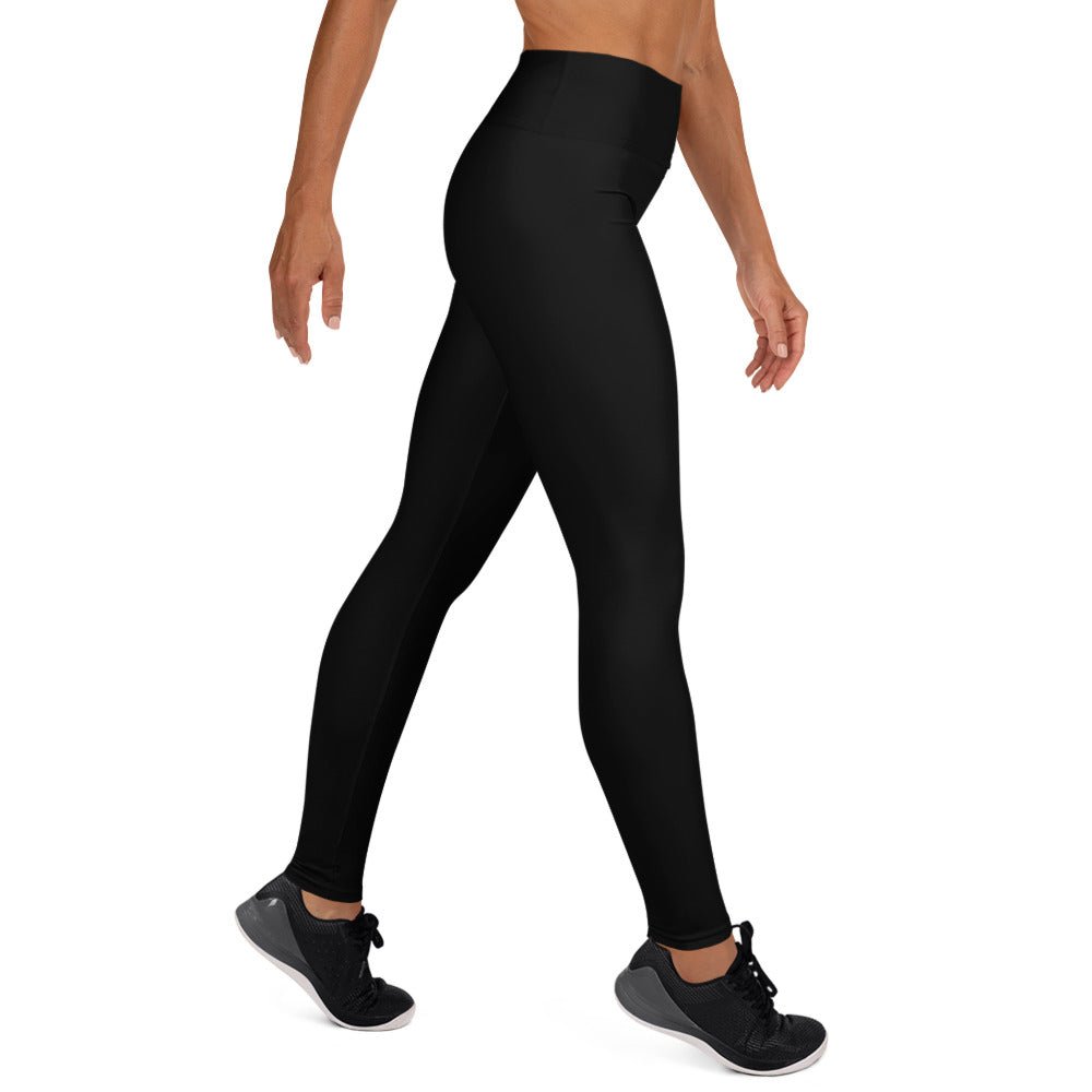 Her Daily Ritual™ Black High - Waist Yoga Leggings – Women’s Workout & Pilates Activewear - Her Daily Ritual