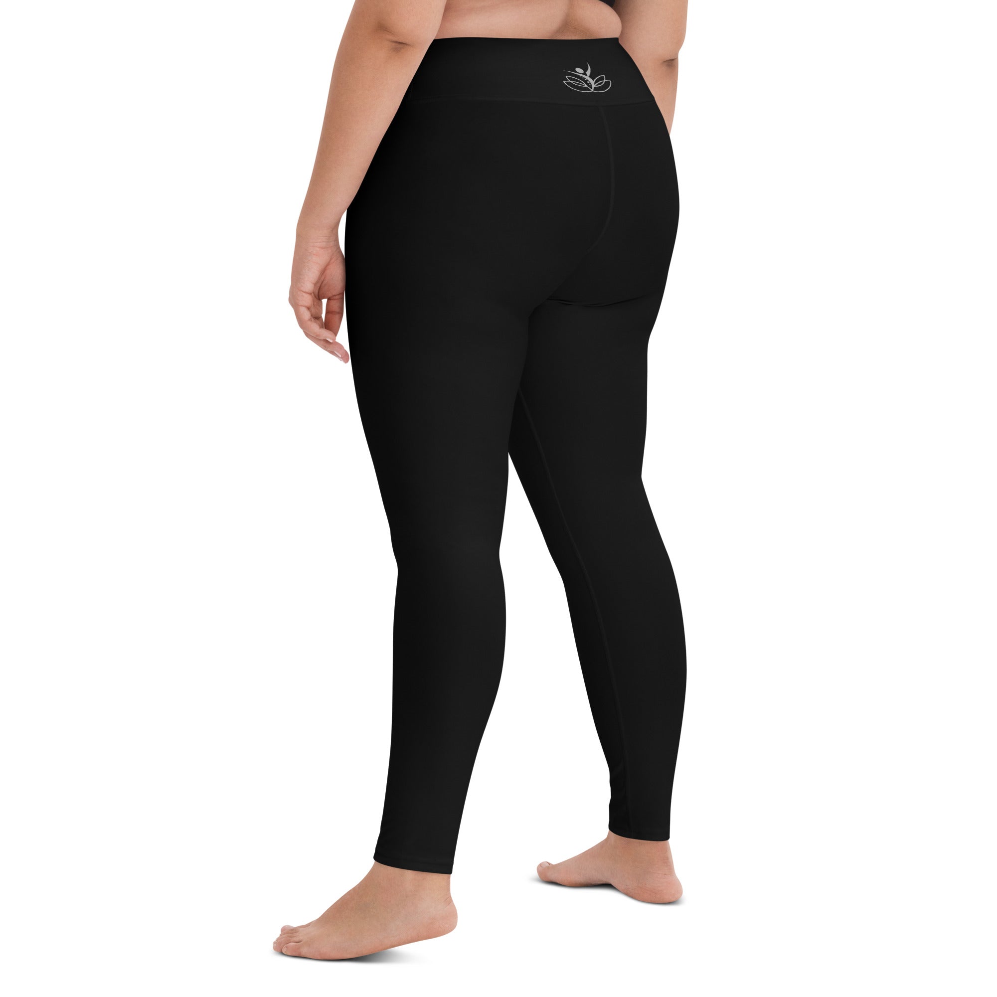 Her Daily Ritual™ Black High - Waist Yoga Leggings – Women’s Workout & Pilates Activewear - Her Daily Ritual
