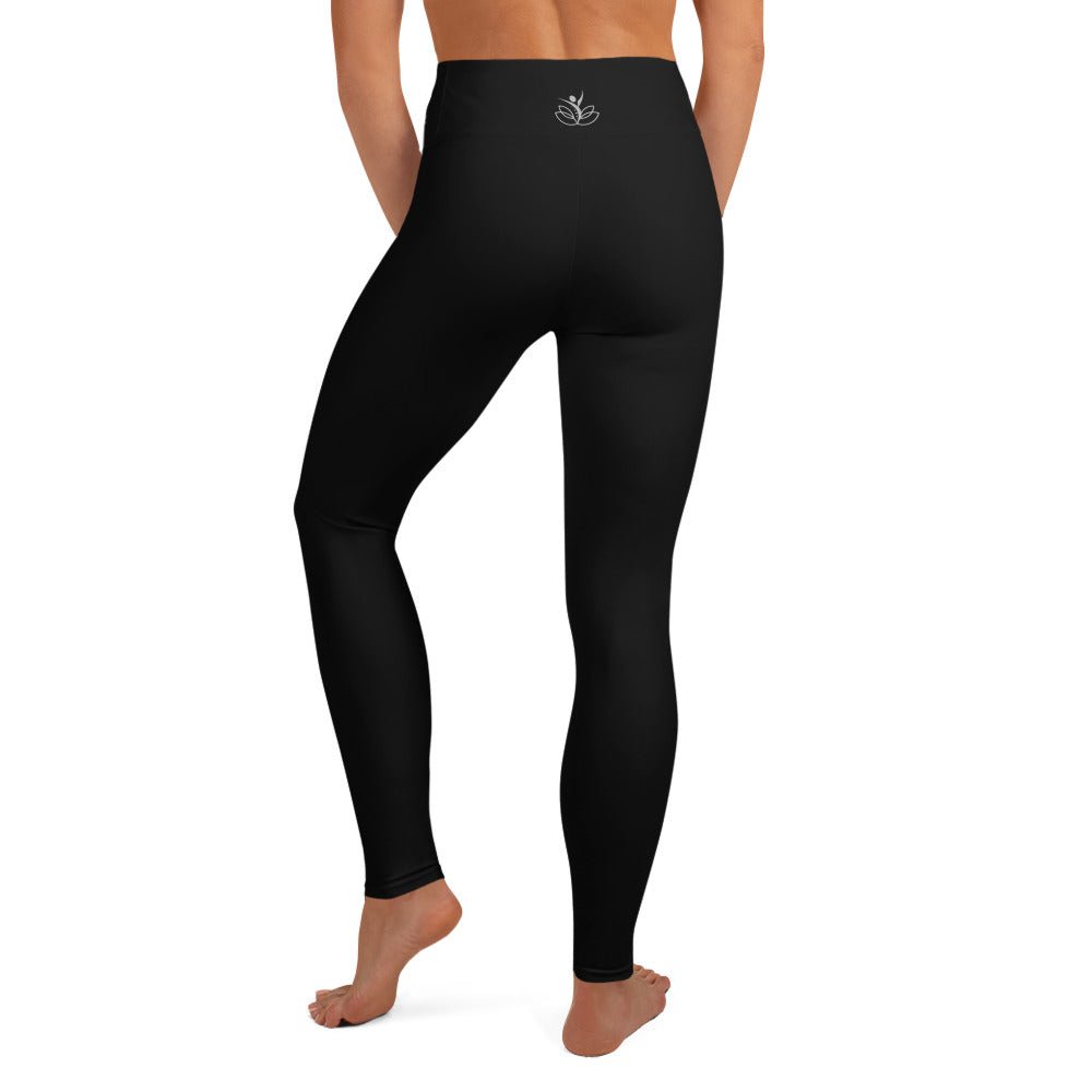 Her Daily Ritual™ Black High - Waist Yoga Leggings – Women’s Workout & Pilates Activewear - Her Daily Ritual
