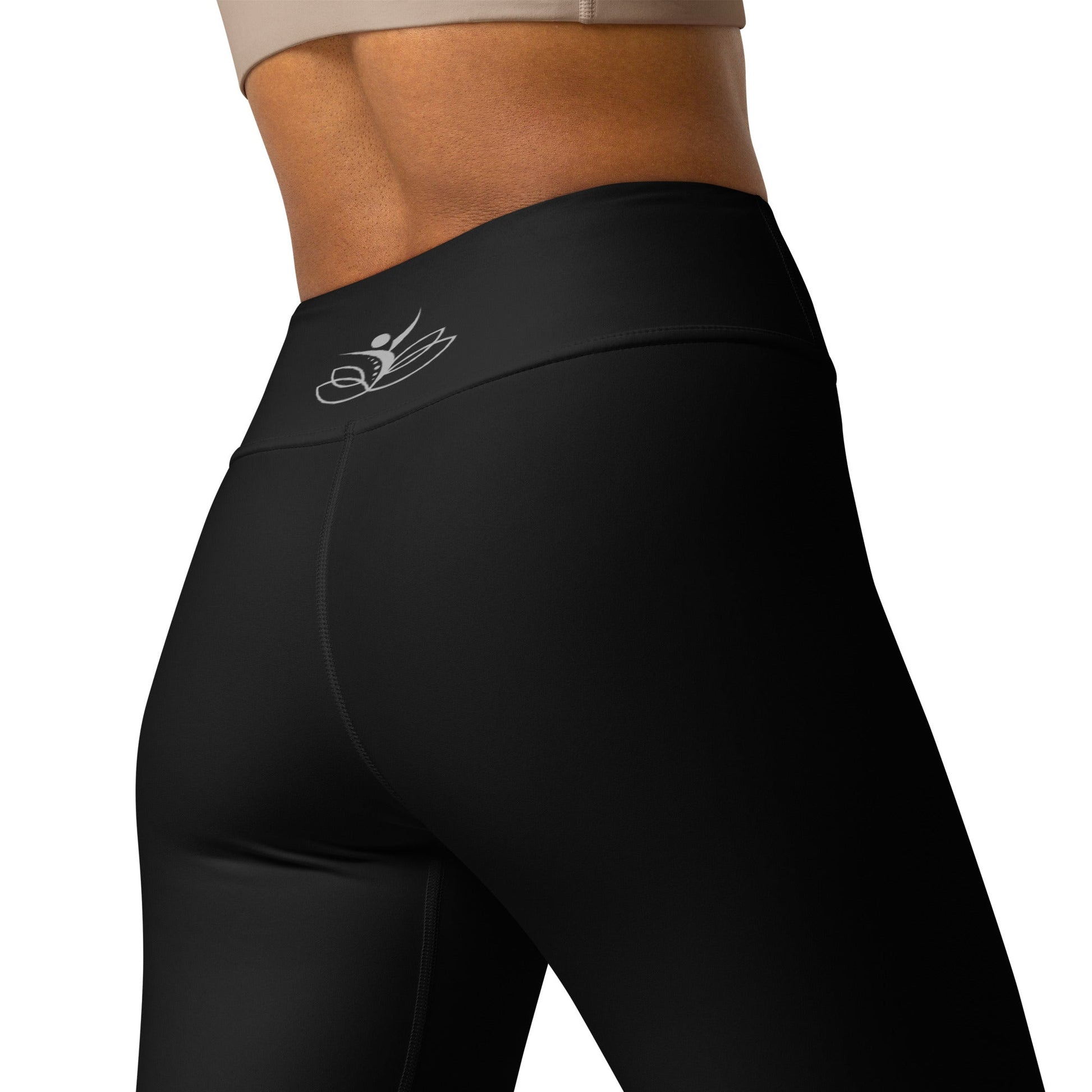 Her Daily Ritual™ Black High - Waist Yoga Leggings – Women’s Workout & Pilates Activewear - Her Daily Ritual