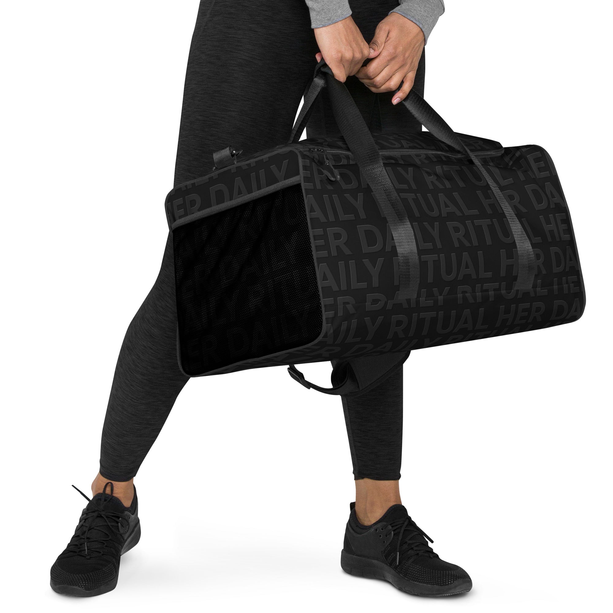 Her Daily Ritual Duffle Bag – Travel, Gym & Everyday Essential - Her Daily Ritual