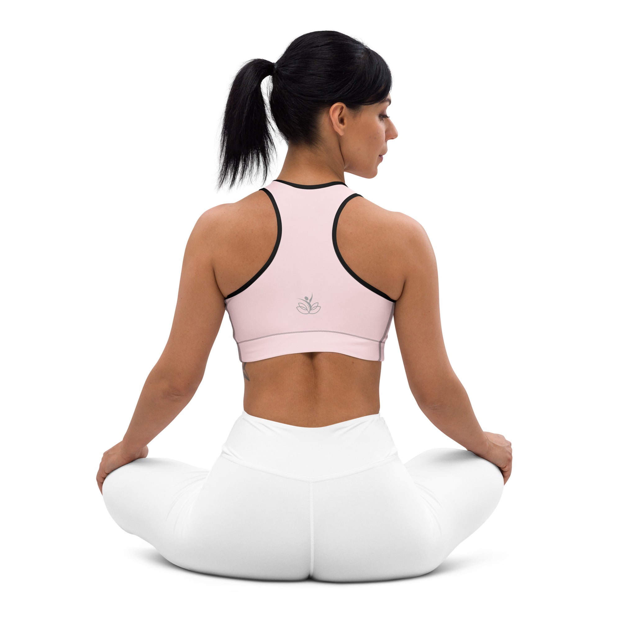Her Daily Ritual Padded Sports Bra – Moisture - Wicking, Racerback Workout Bra with Removable Padding (A–C Cups) - Her Daily Ritual