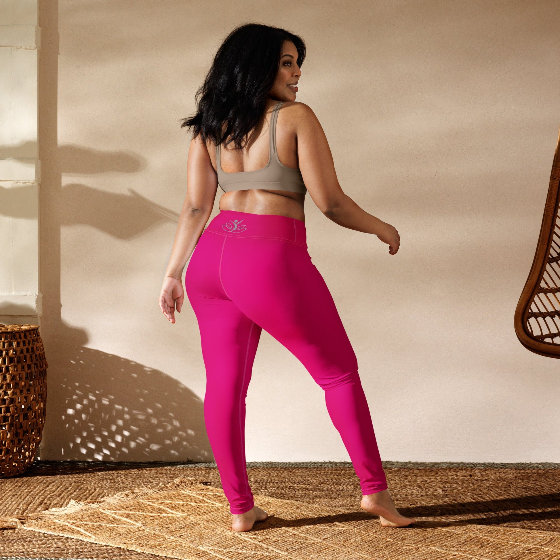 Her Daily Ritual™ Pink Power Yoga Leggings - Her Daily Ritual
