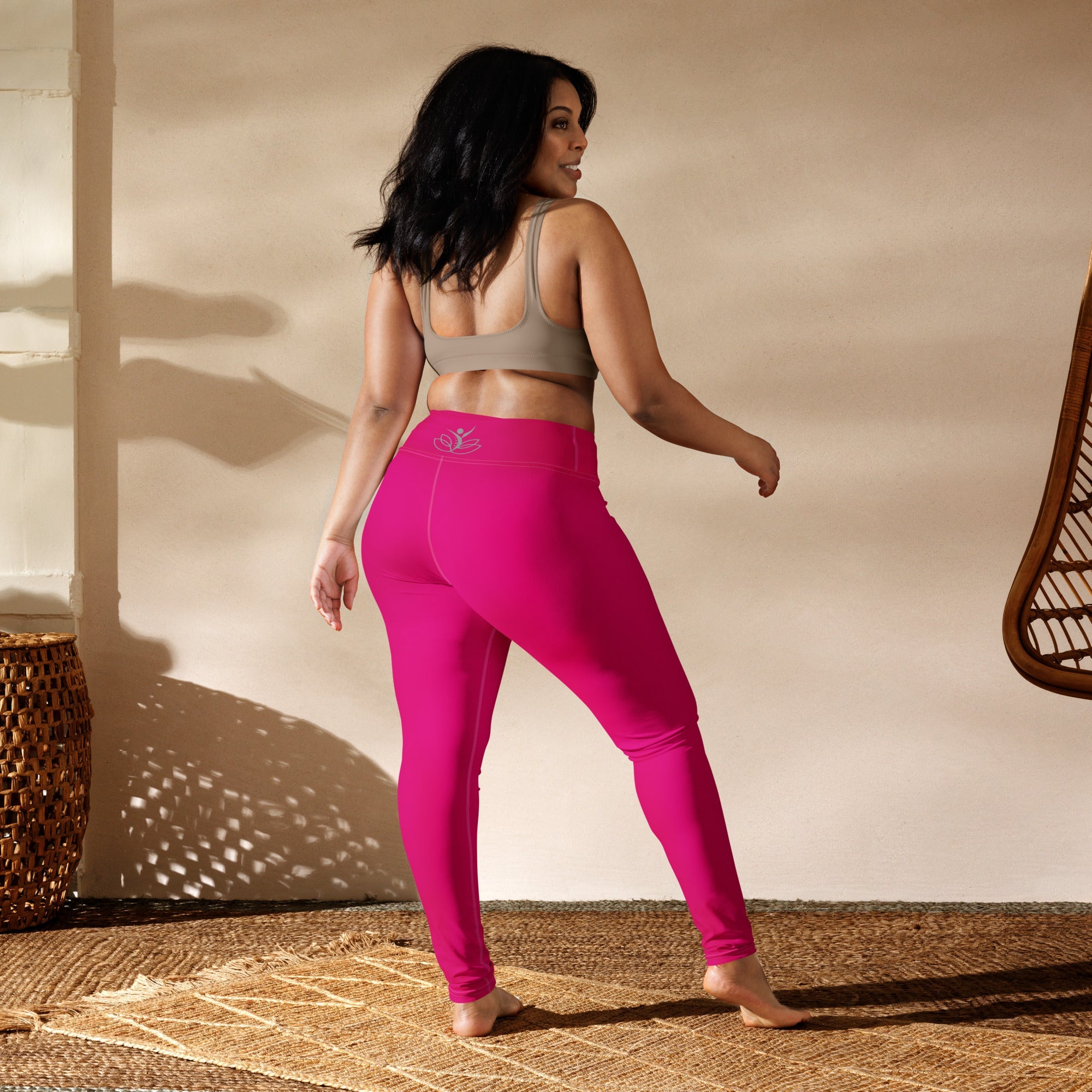 Her Daily Ritual™ Pink Power Yoga Leggings - Her Daily Ritual