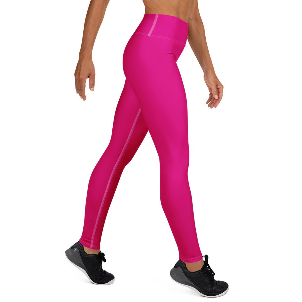 Her Daily Ritual™ Pink Power Yoga Leggings - Her Daily Ritual