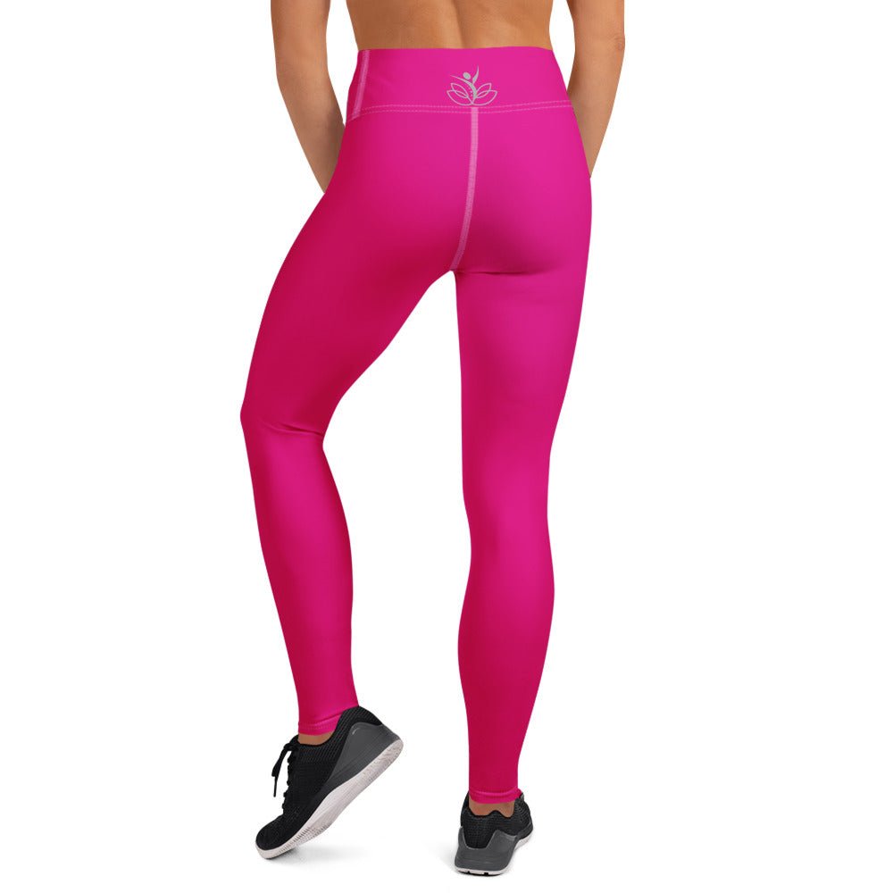 Her Daily Ritual™ Pink Power Yoga Leggings - Her Daily Ritual
