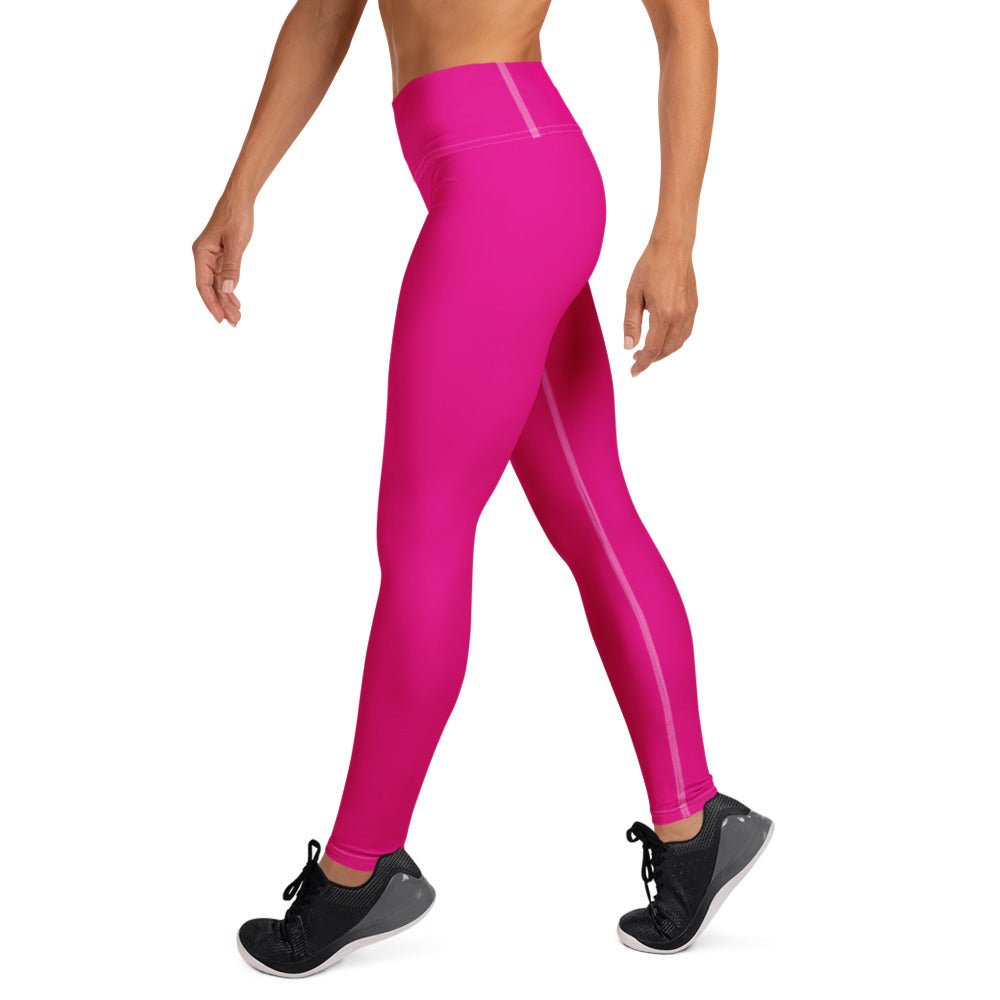 Her Daily Ritual™ Pink Power Yoga Leggings - Her Daily Ritual