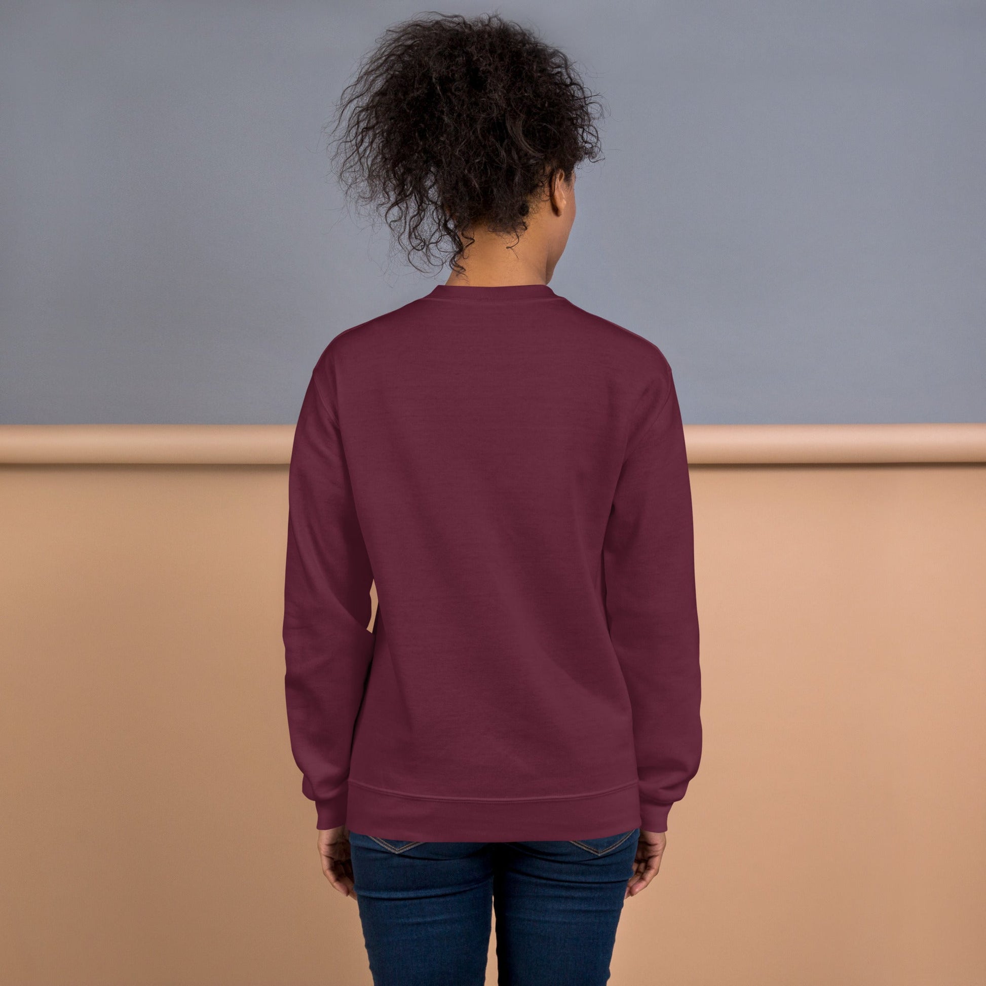 Her Daily Ritual Unisex Sweatshirt – Classic Fit, Pre - Shrunk, Soft Cotton - Poly Blend - Her Daily Ritual